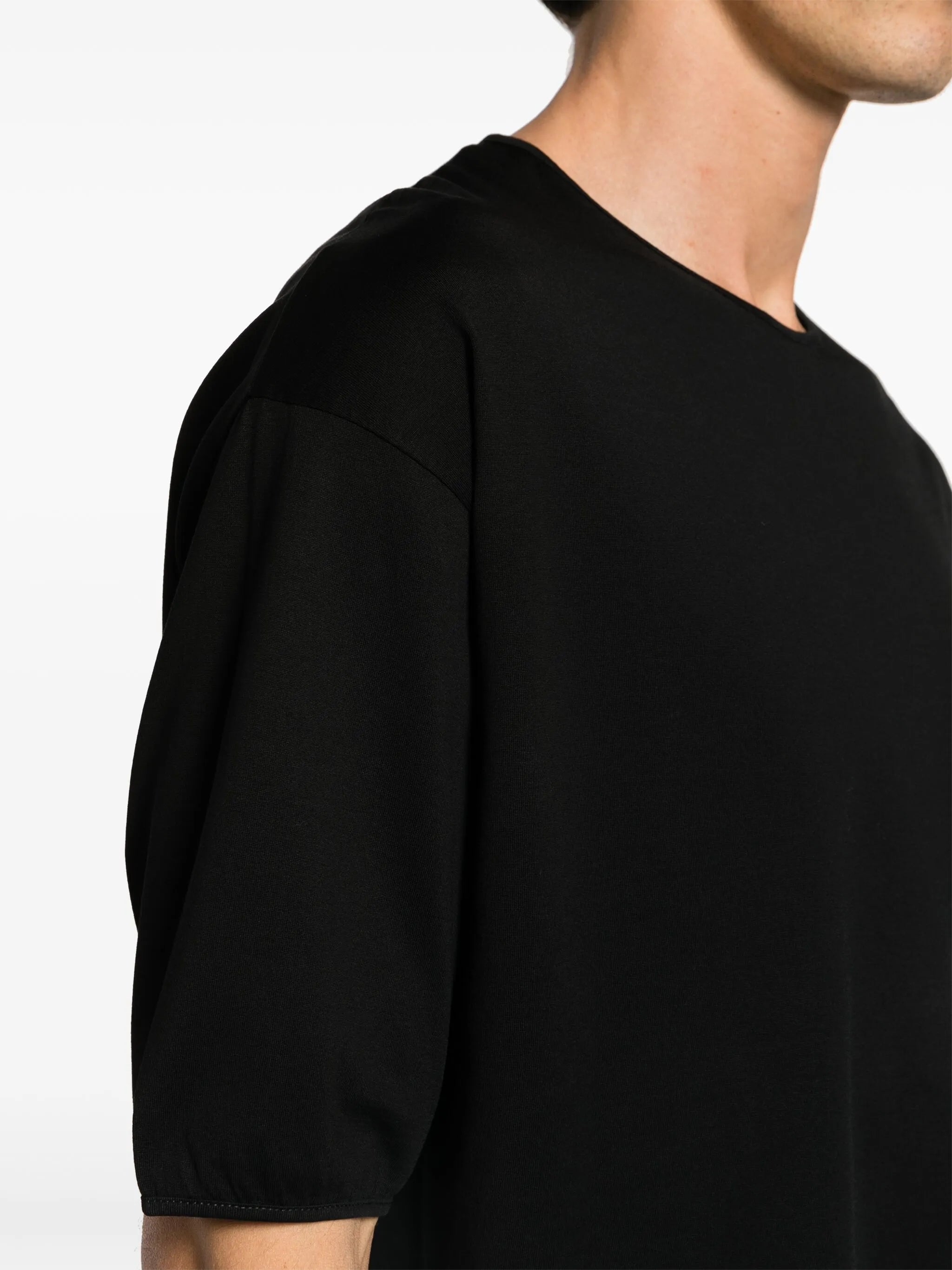mercerized cotton T-shirt
