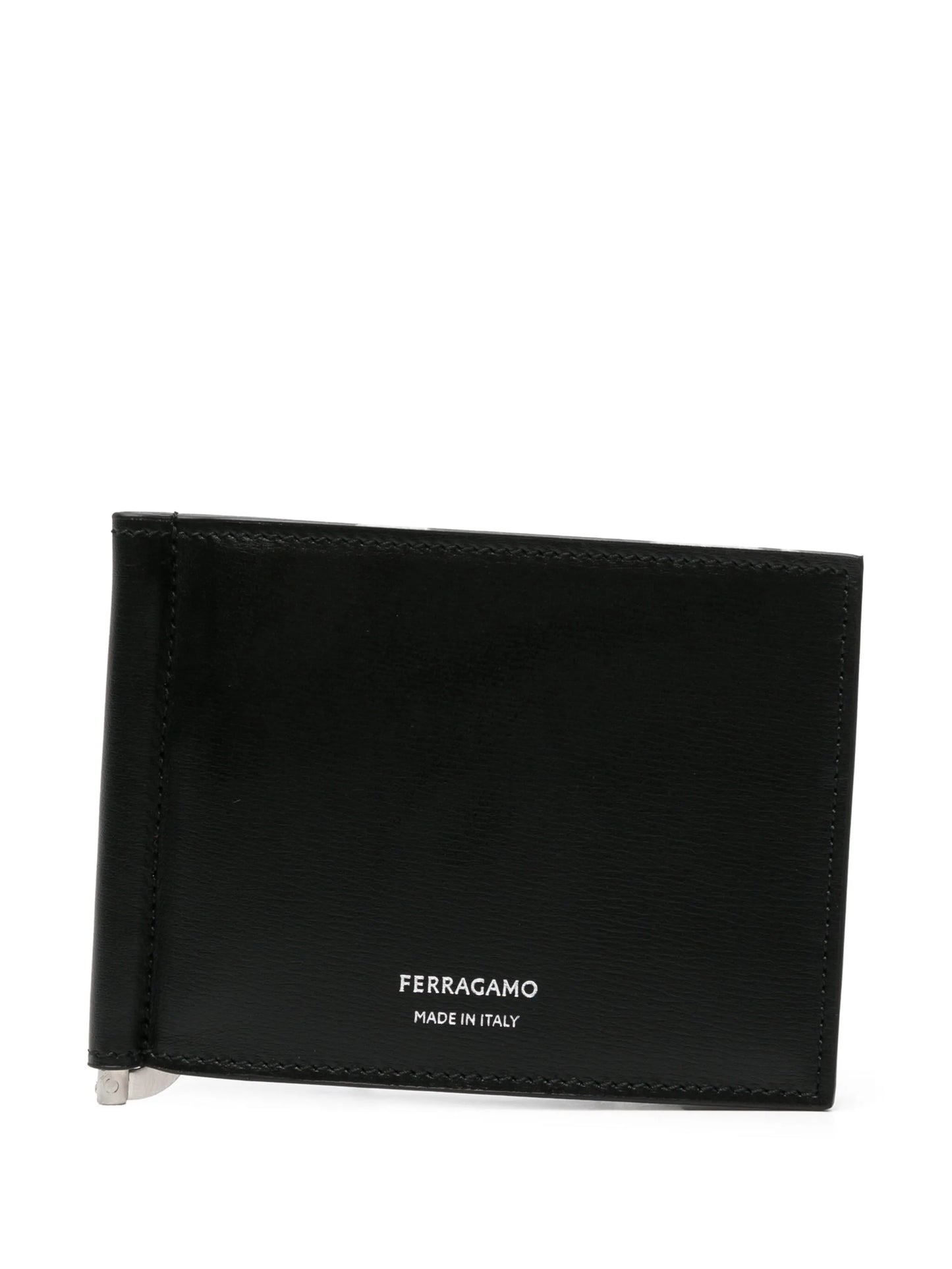 Classic bi-fold leather wallet