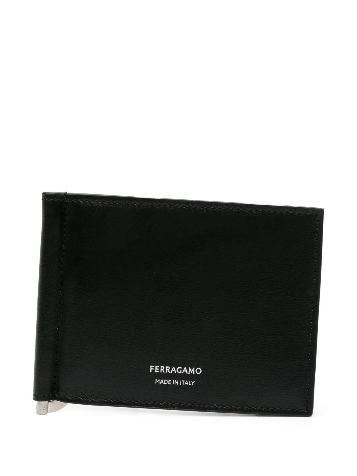 Classic bi-fold leather wallet