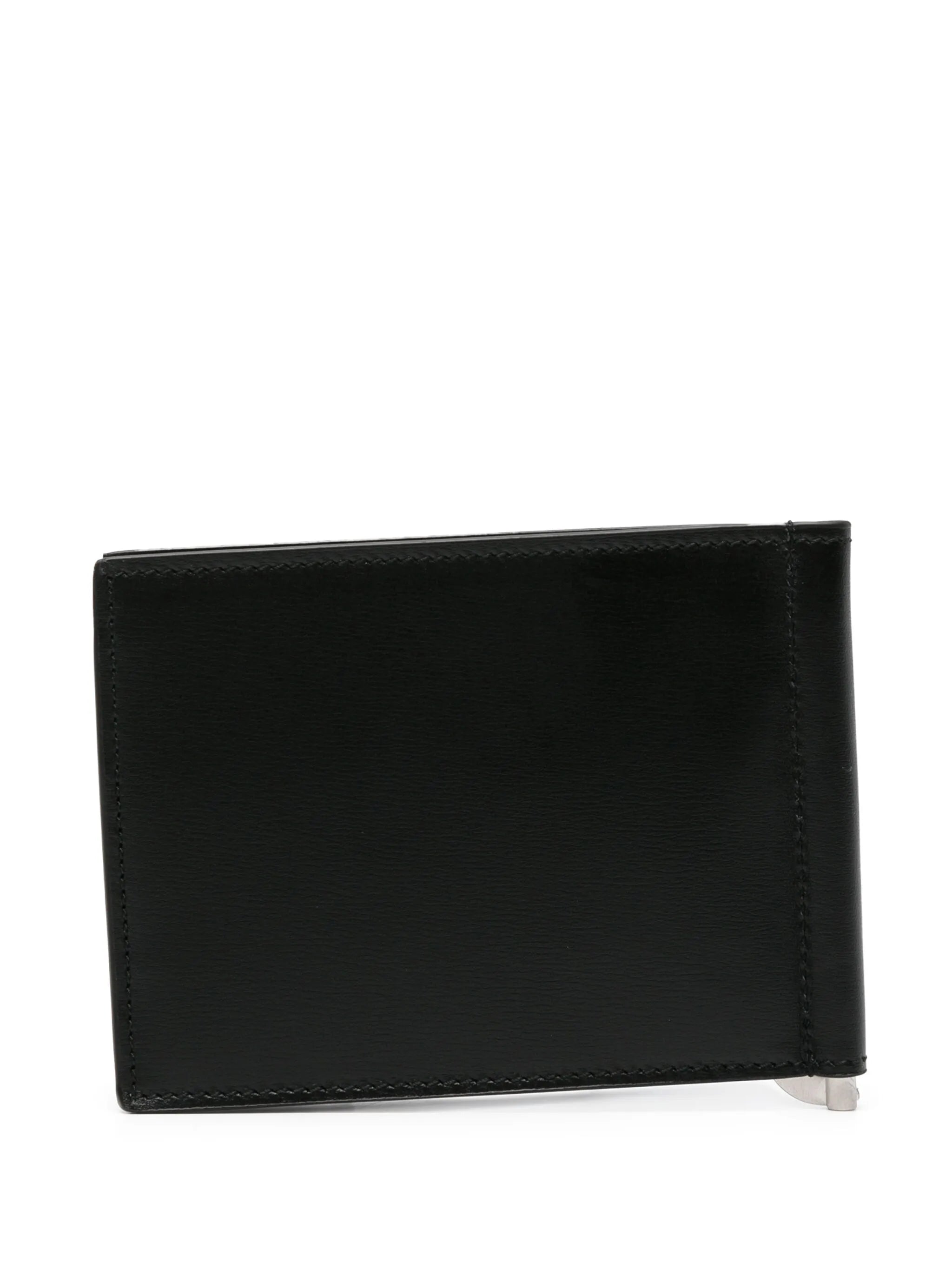 Classic bi-fold leather wallet