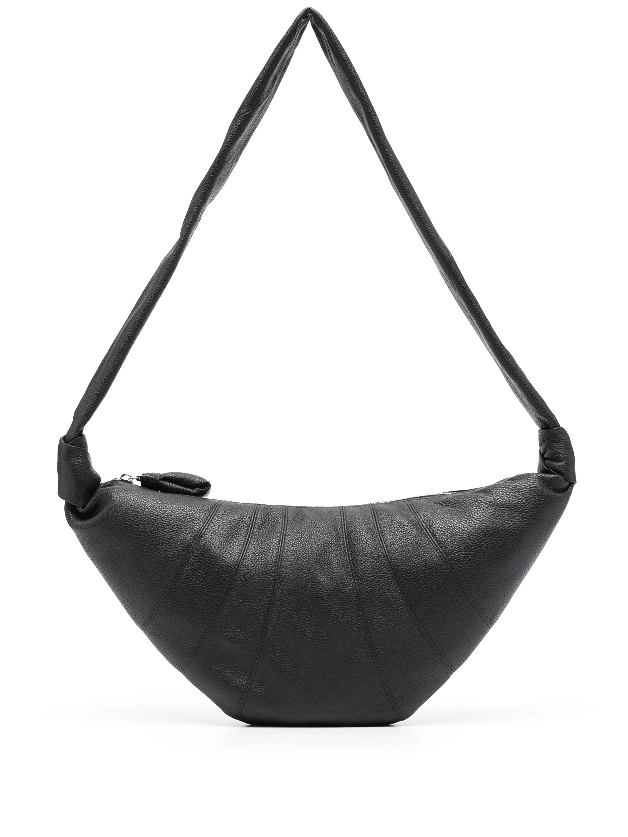 medium Croissant bag in soft grained leather