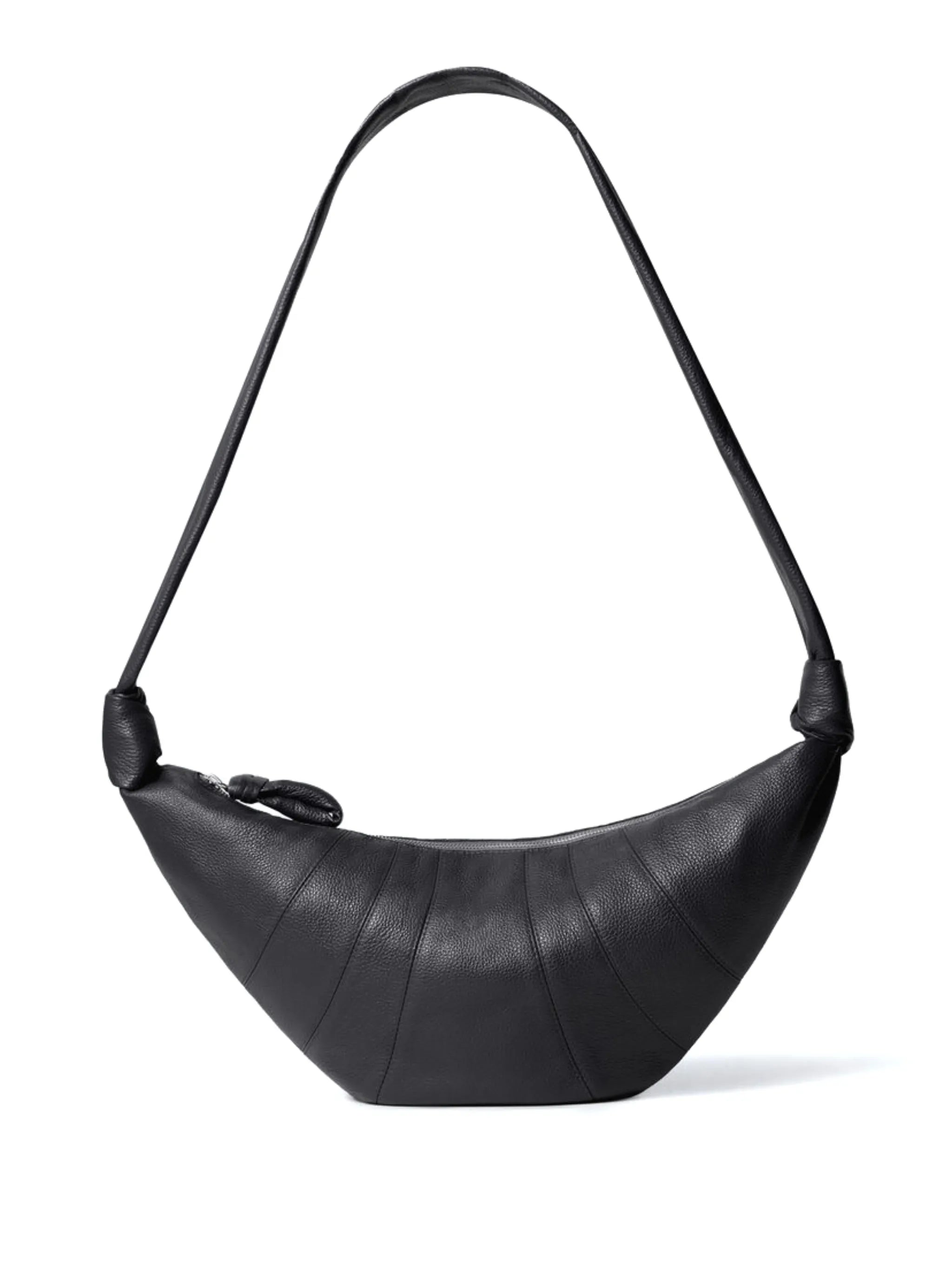 medium Croissant bag in leather