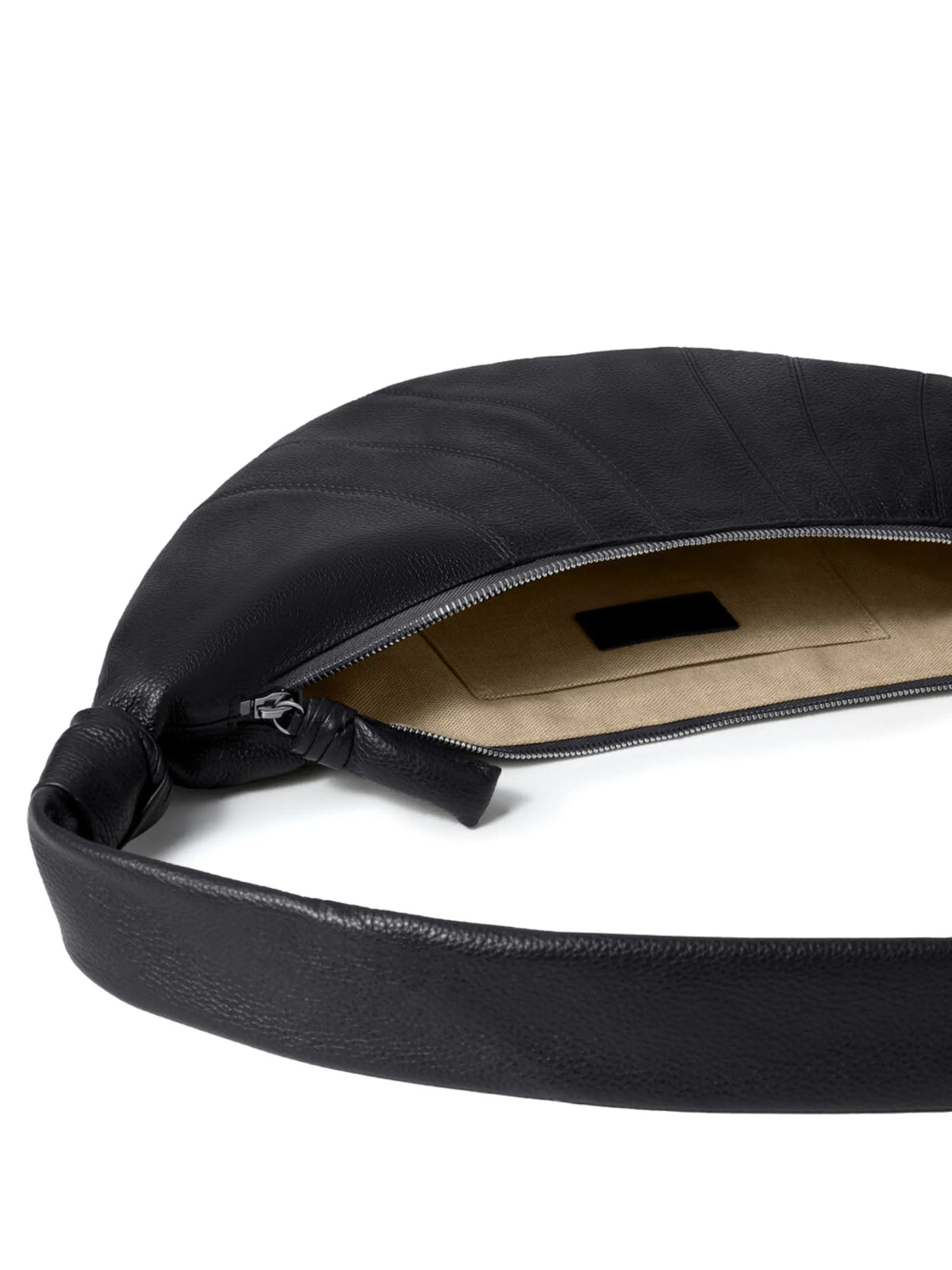 medium Croissant bag in leather