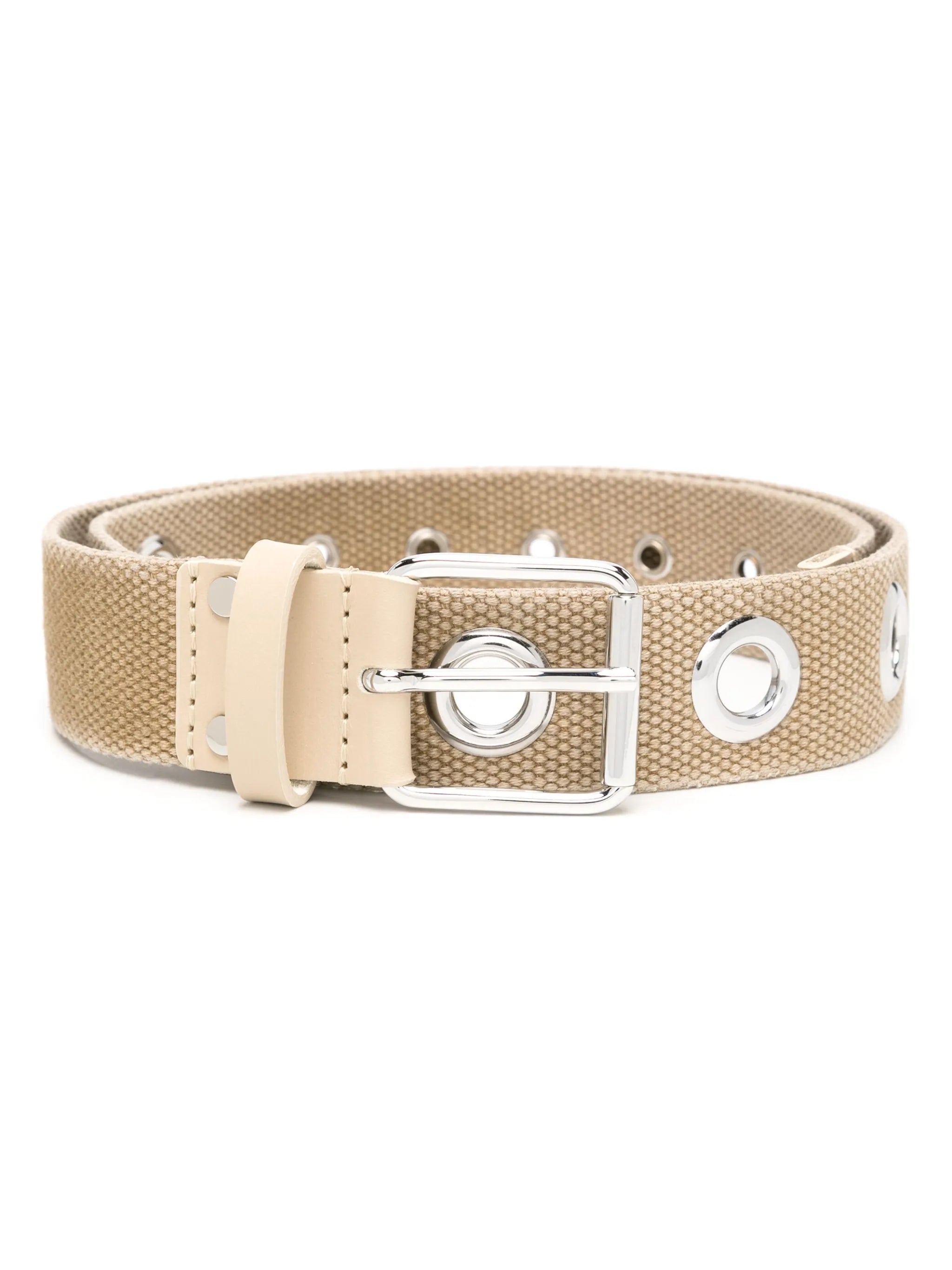 Kastria eyelet-detailing belt