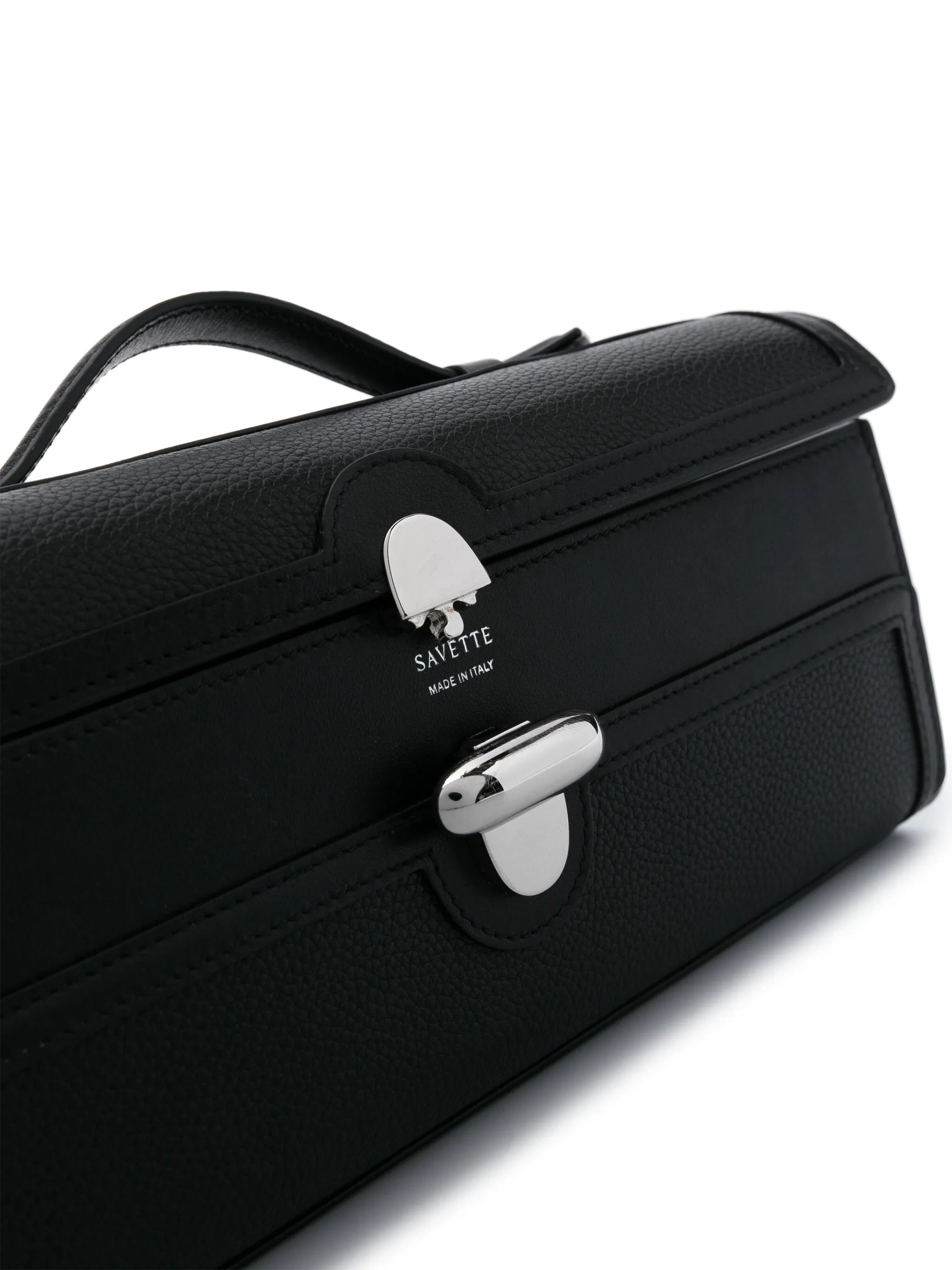 Slim Symmetry leather tote bag