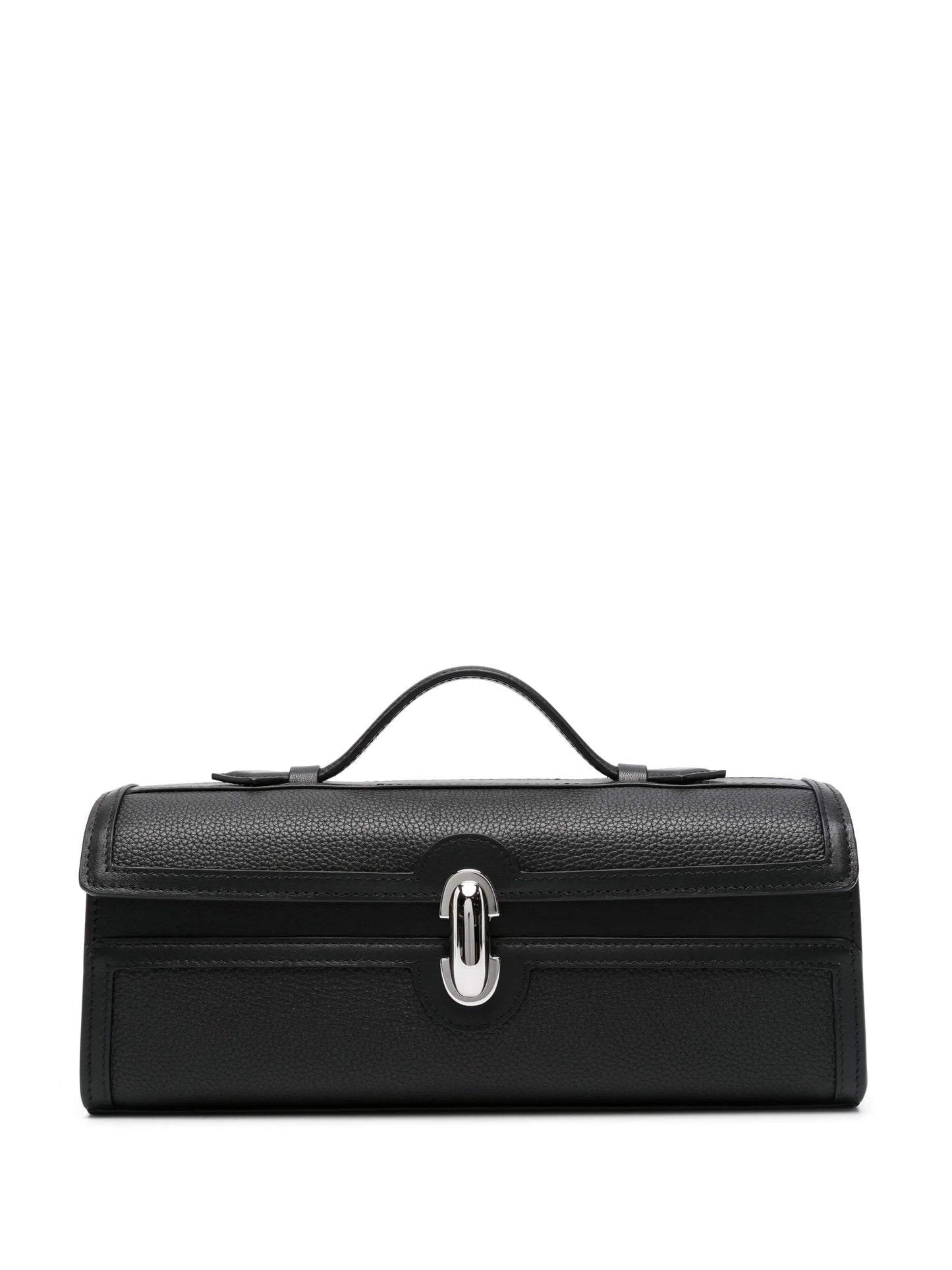 Slim Symmetry leather tote bag
