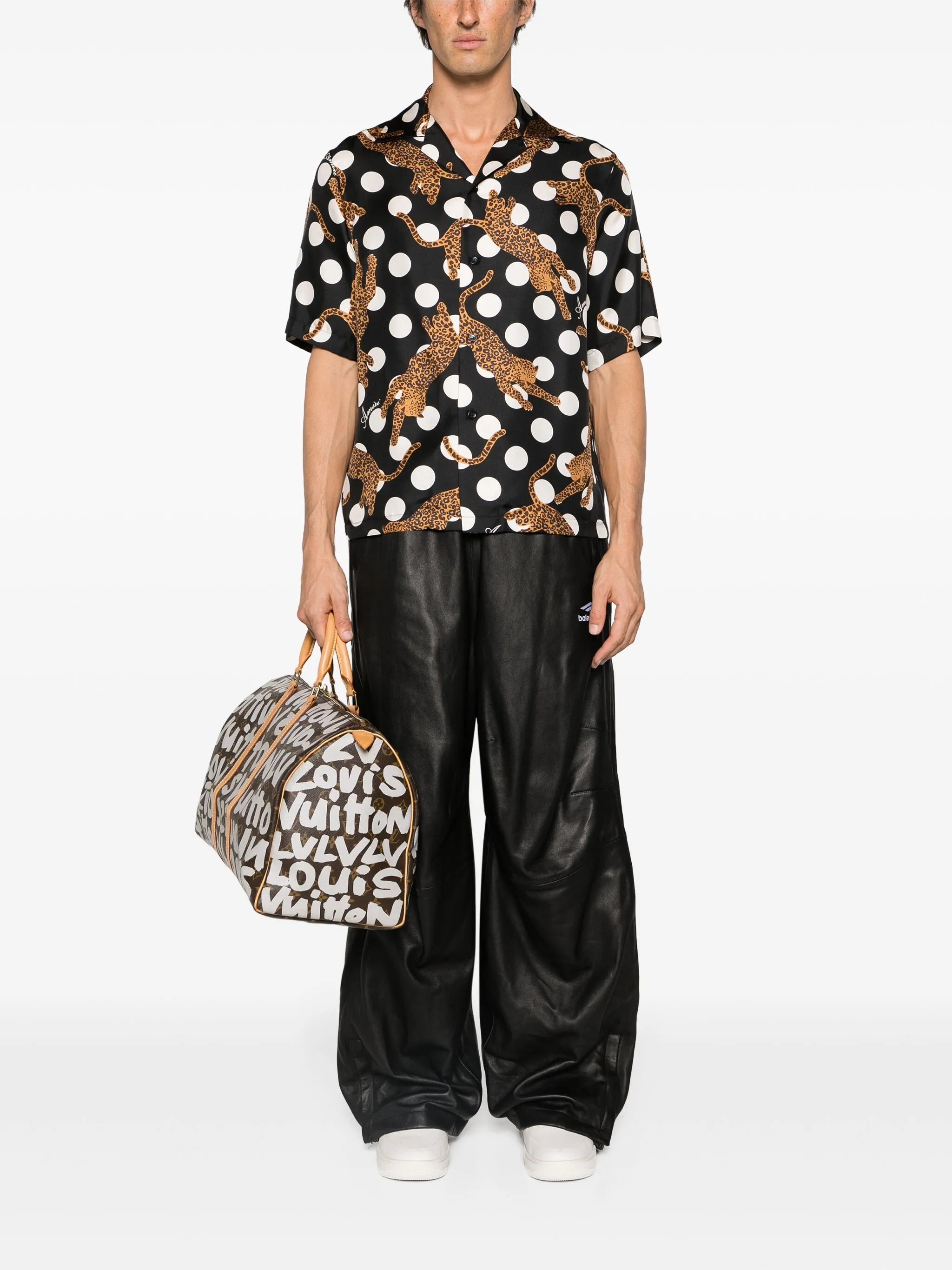 Ghepard silk shirt