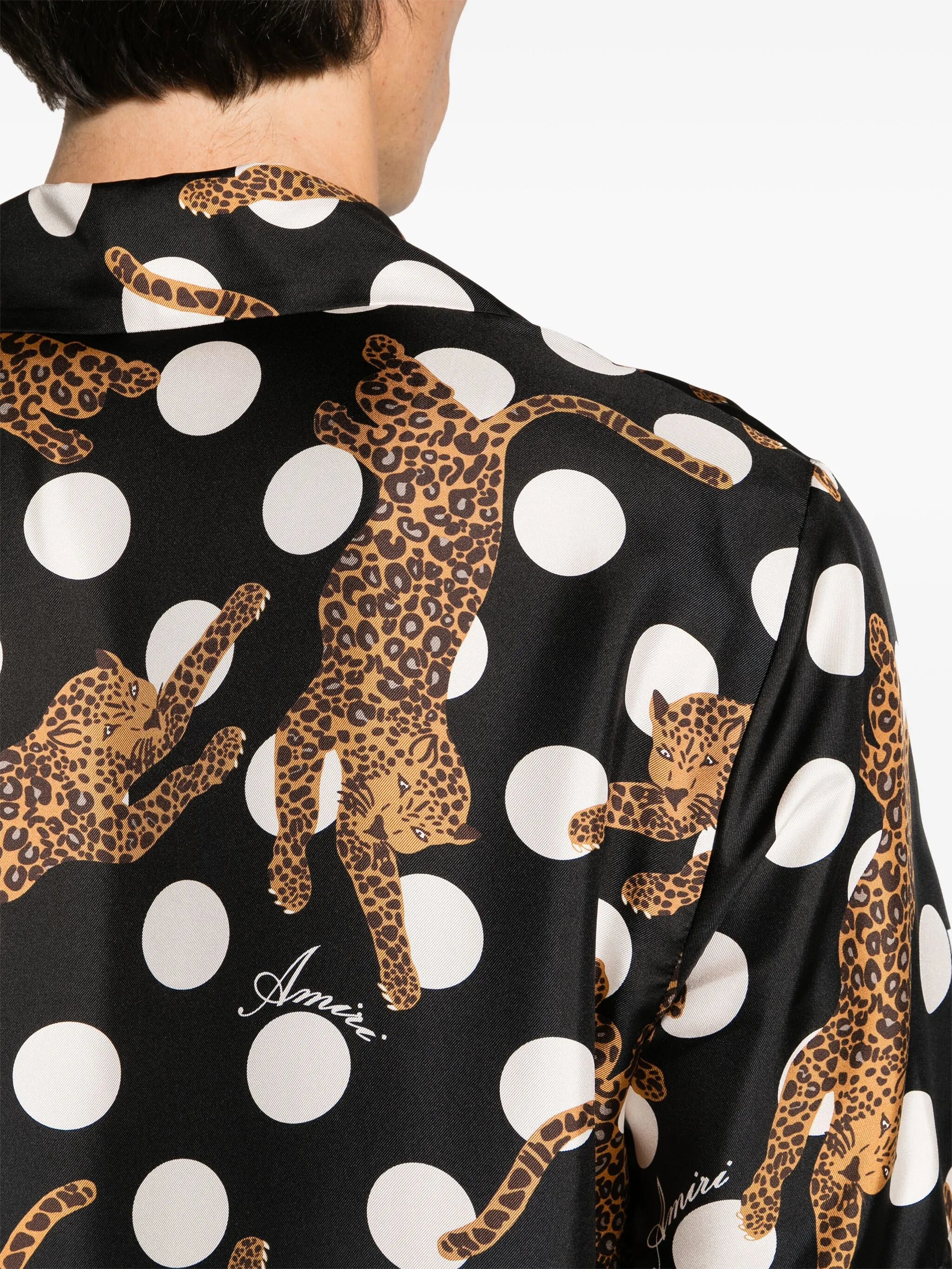 Ghepard silk shirt