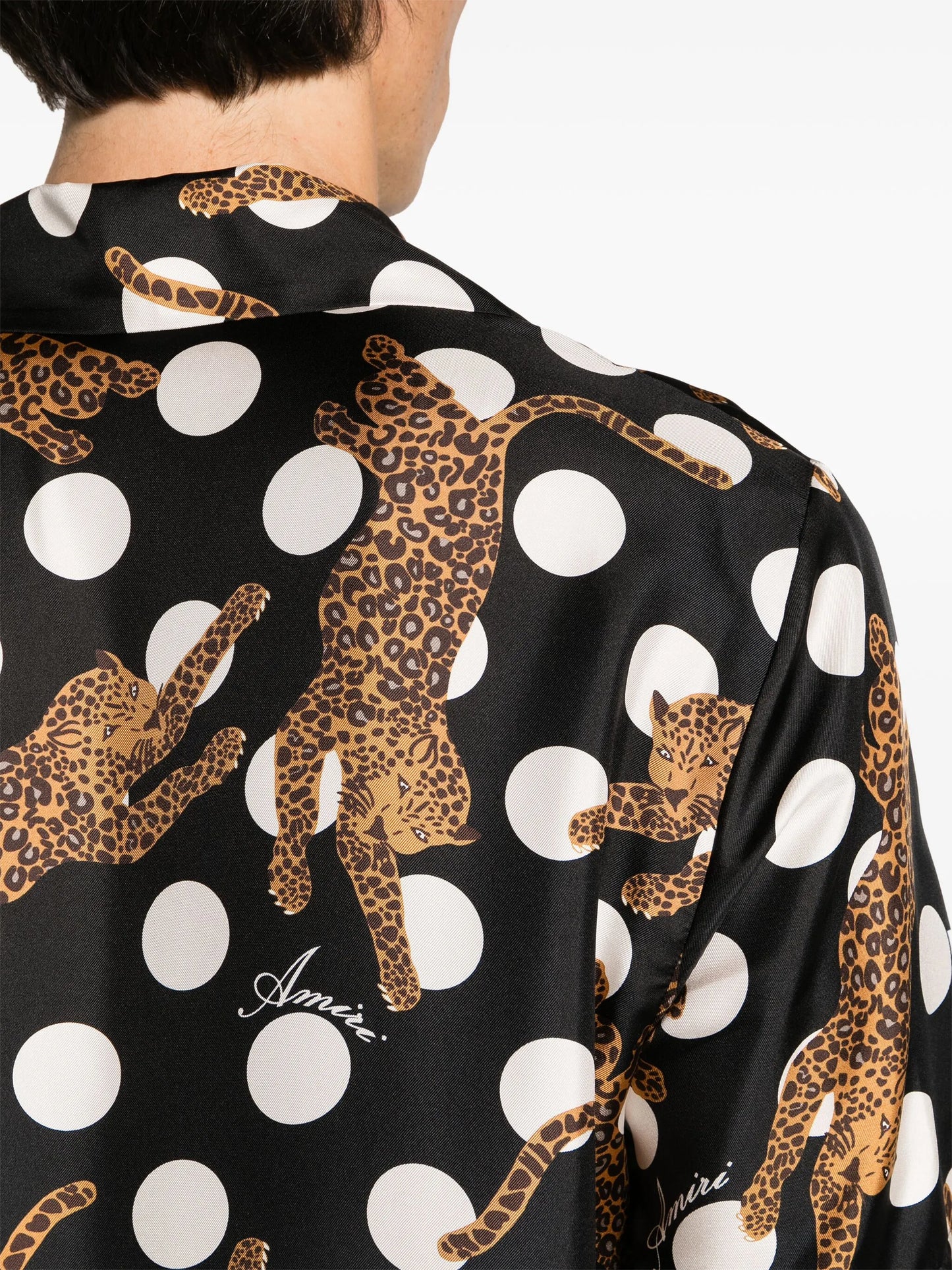 Ghepard silk shirt