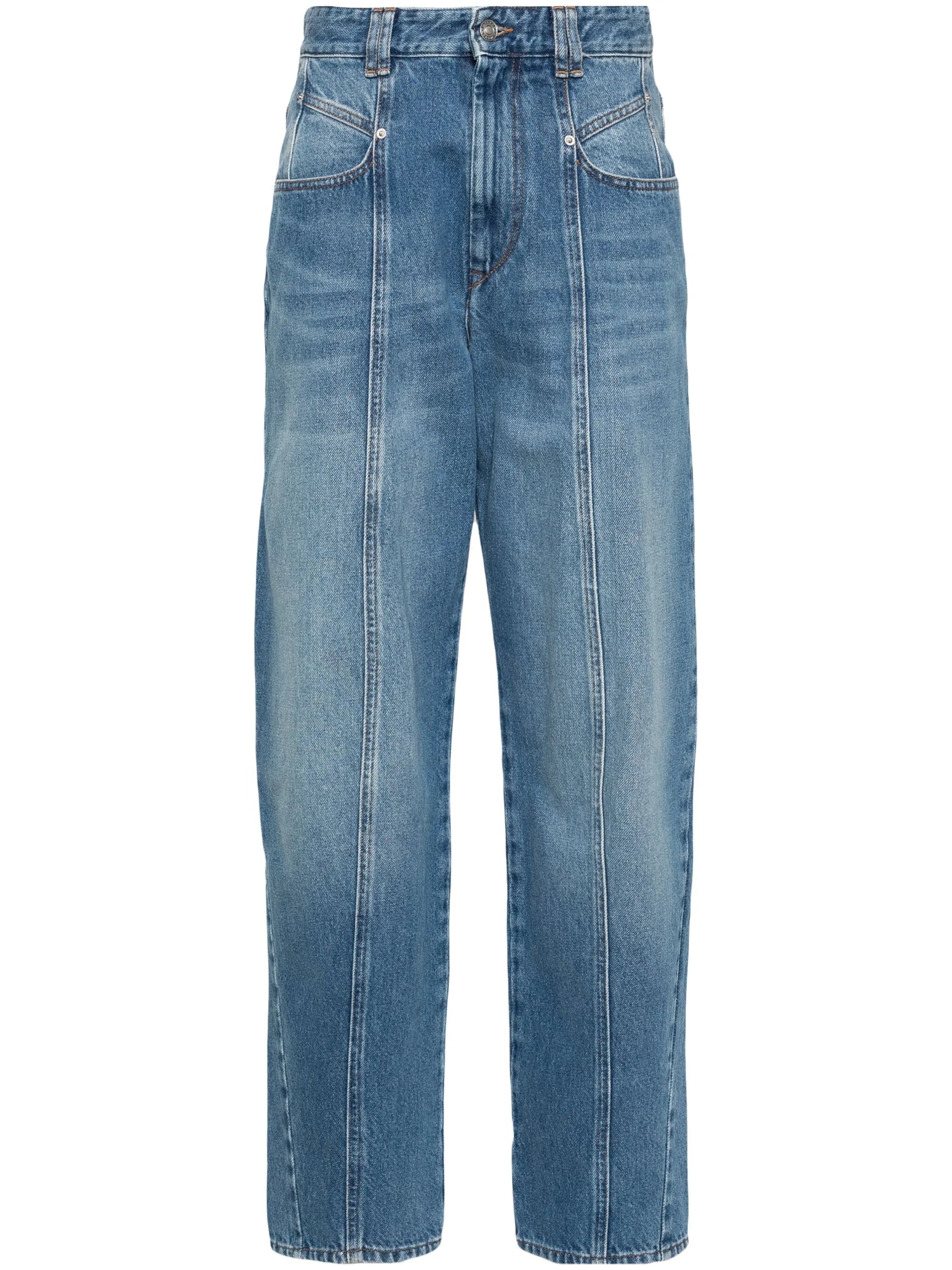Vetan high-rise boyfriend jeans