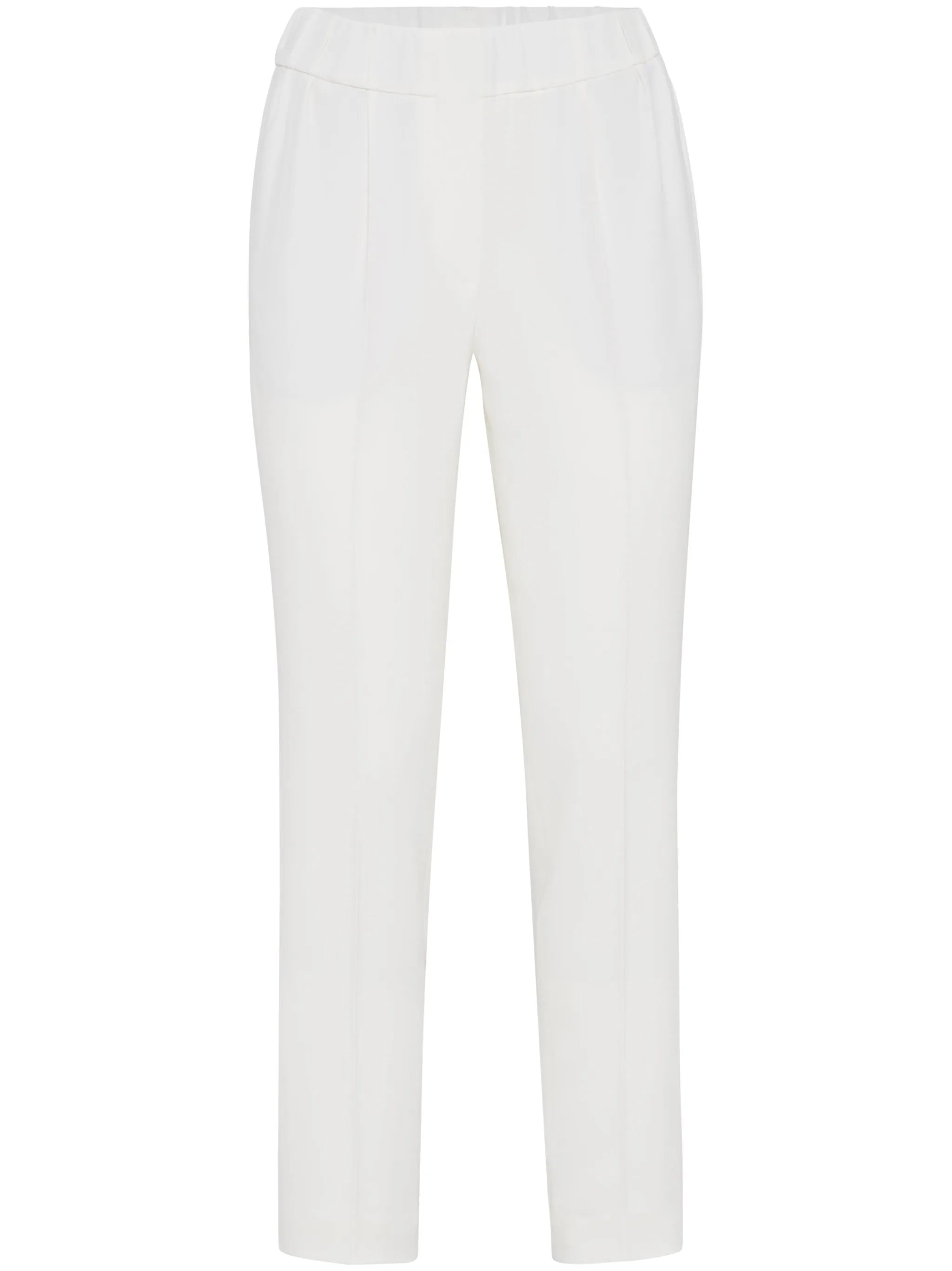 silk-blend cropped trousers