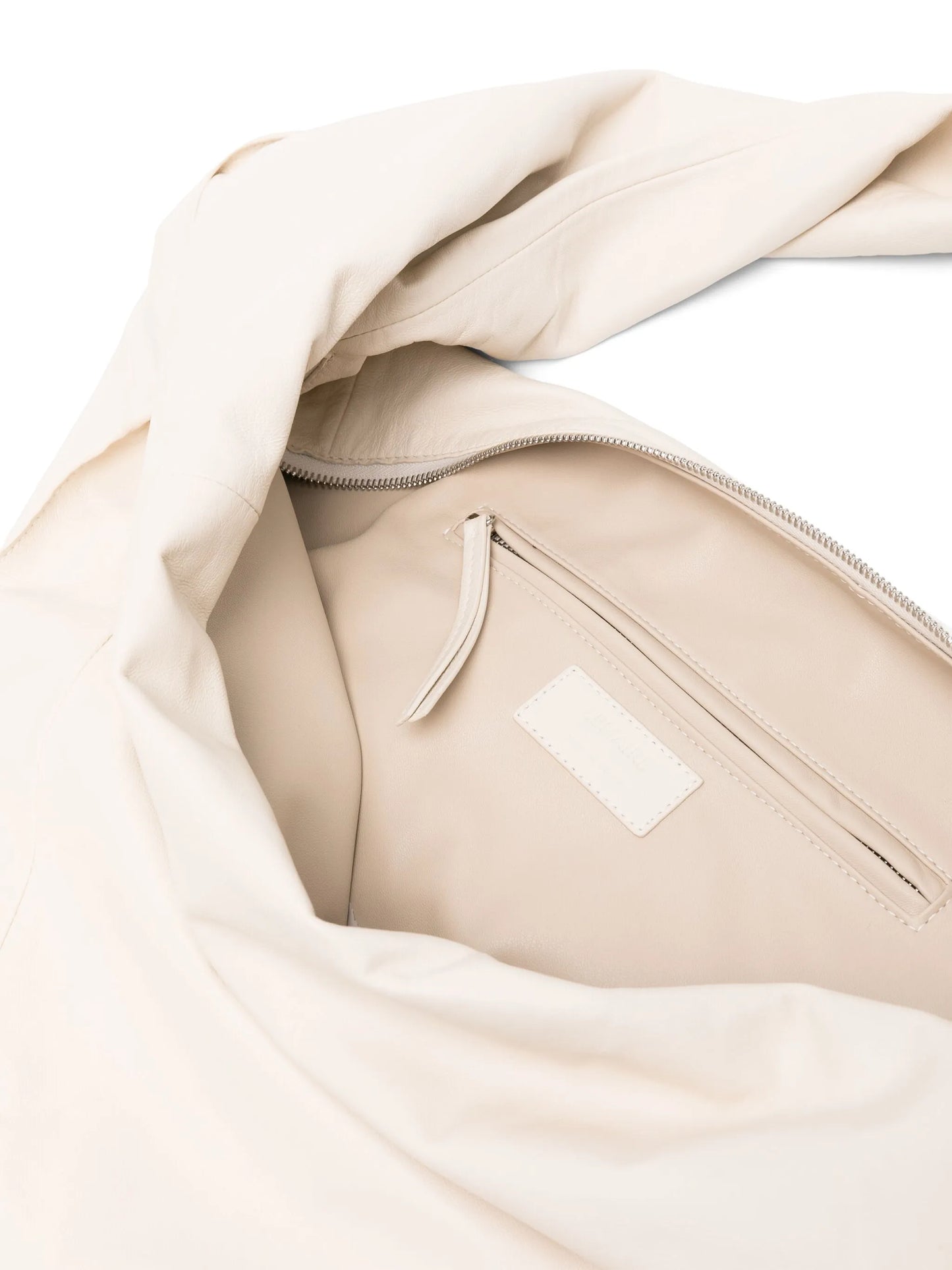 Scarf leather crossbody bag