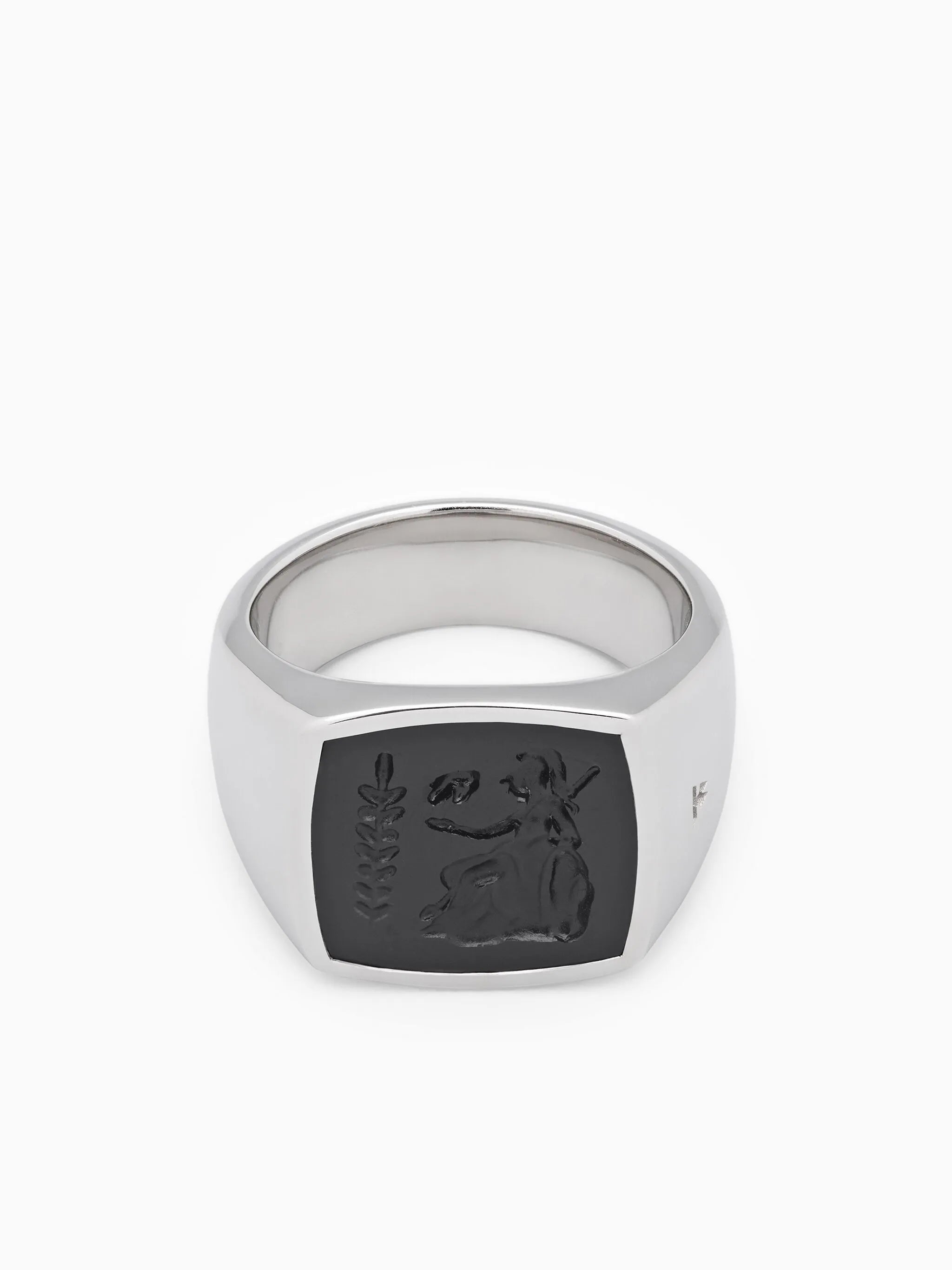 Athena signet ring