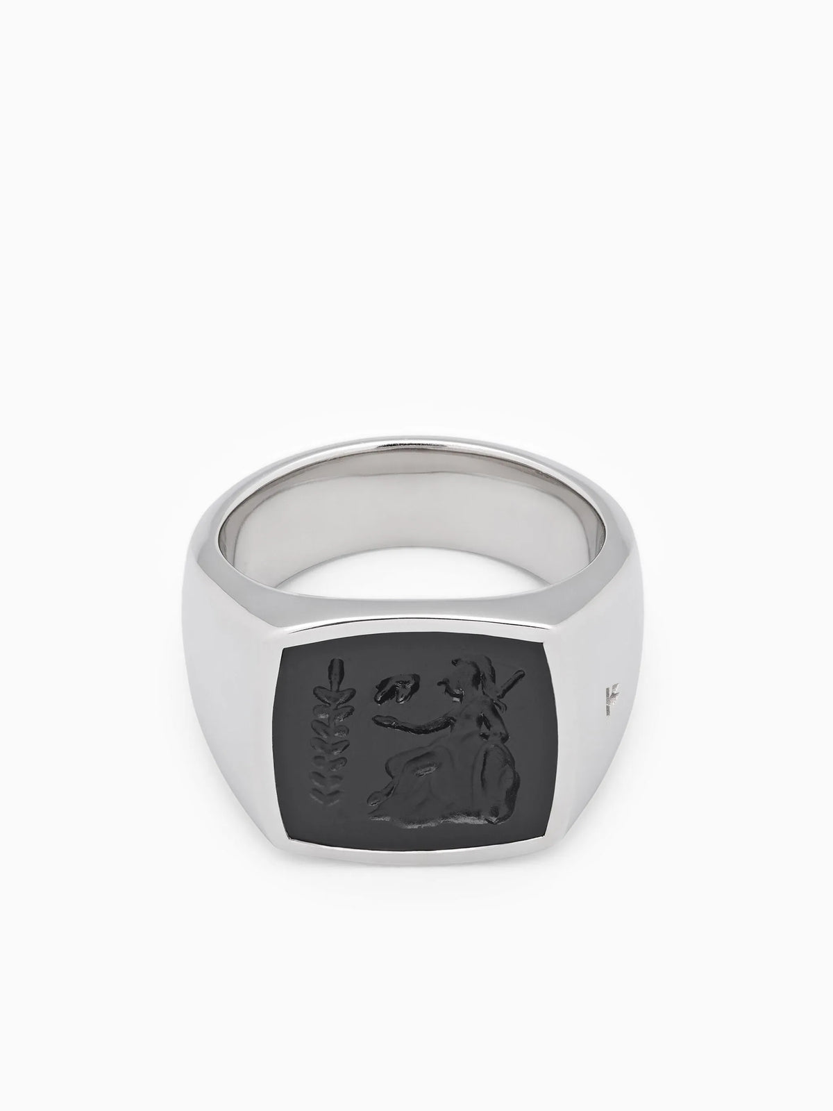 Athena signet ring
