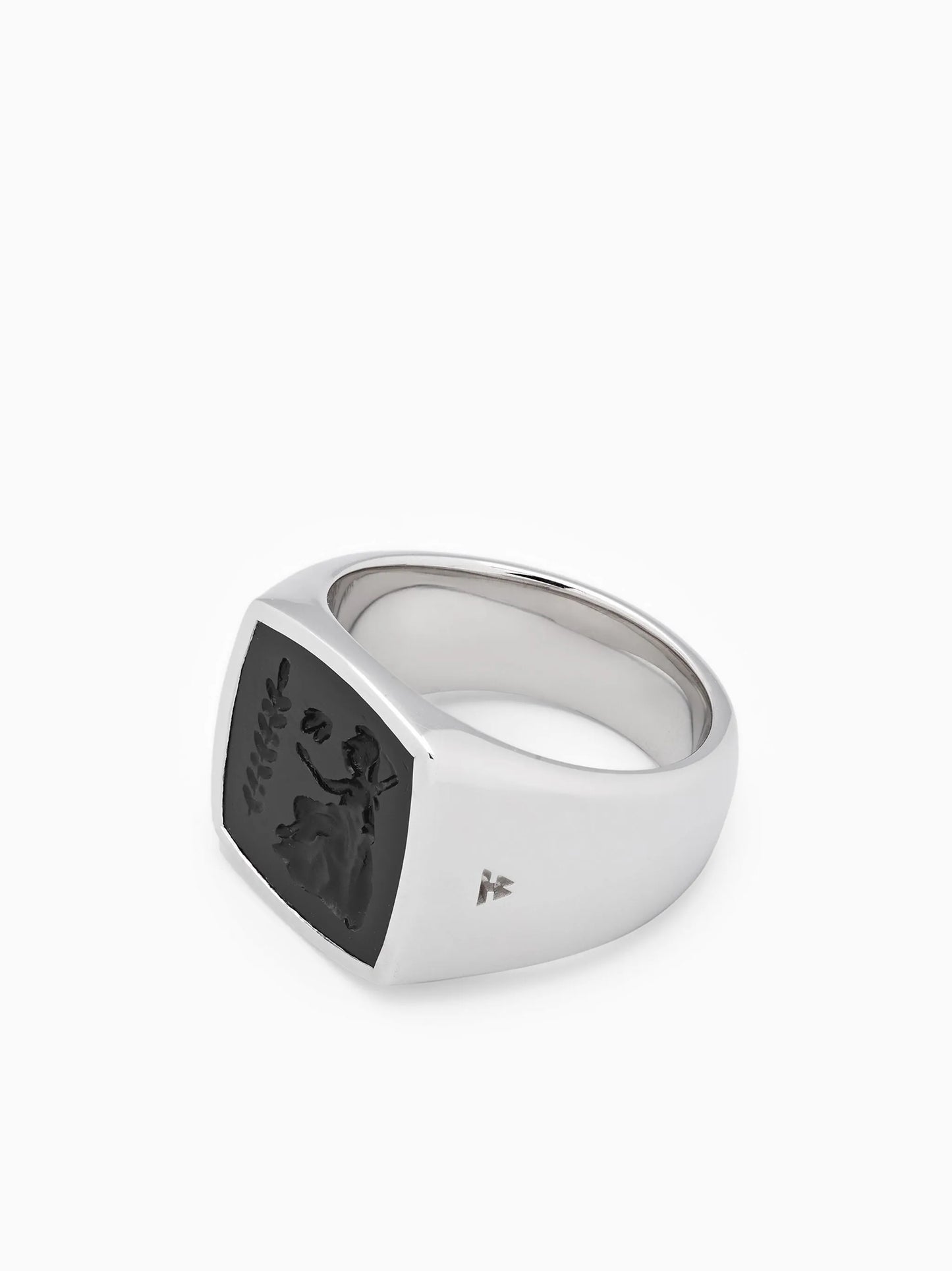 Athena signet ring