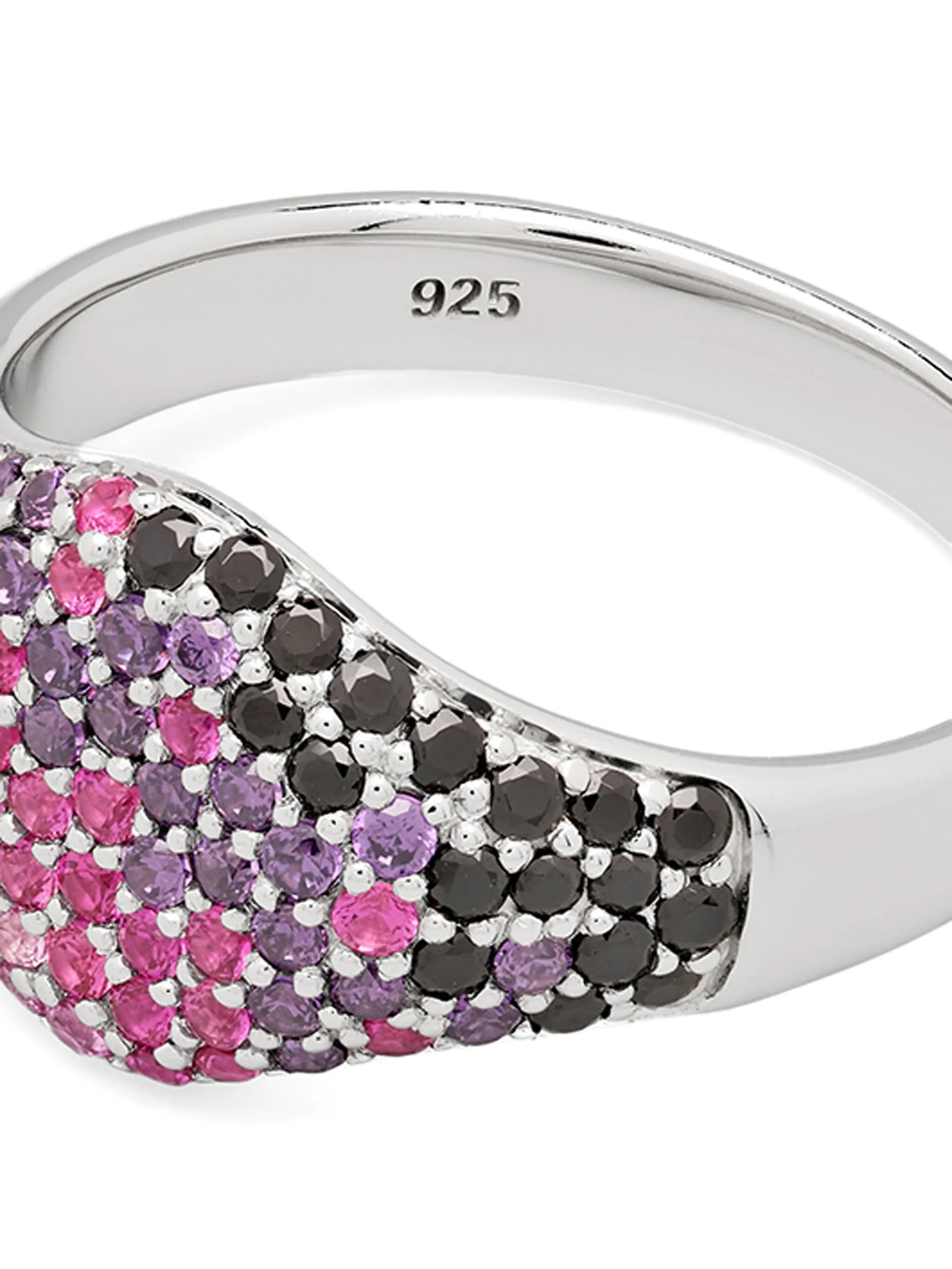 mini Sunset cocktail ring