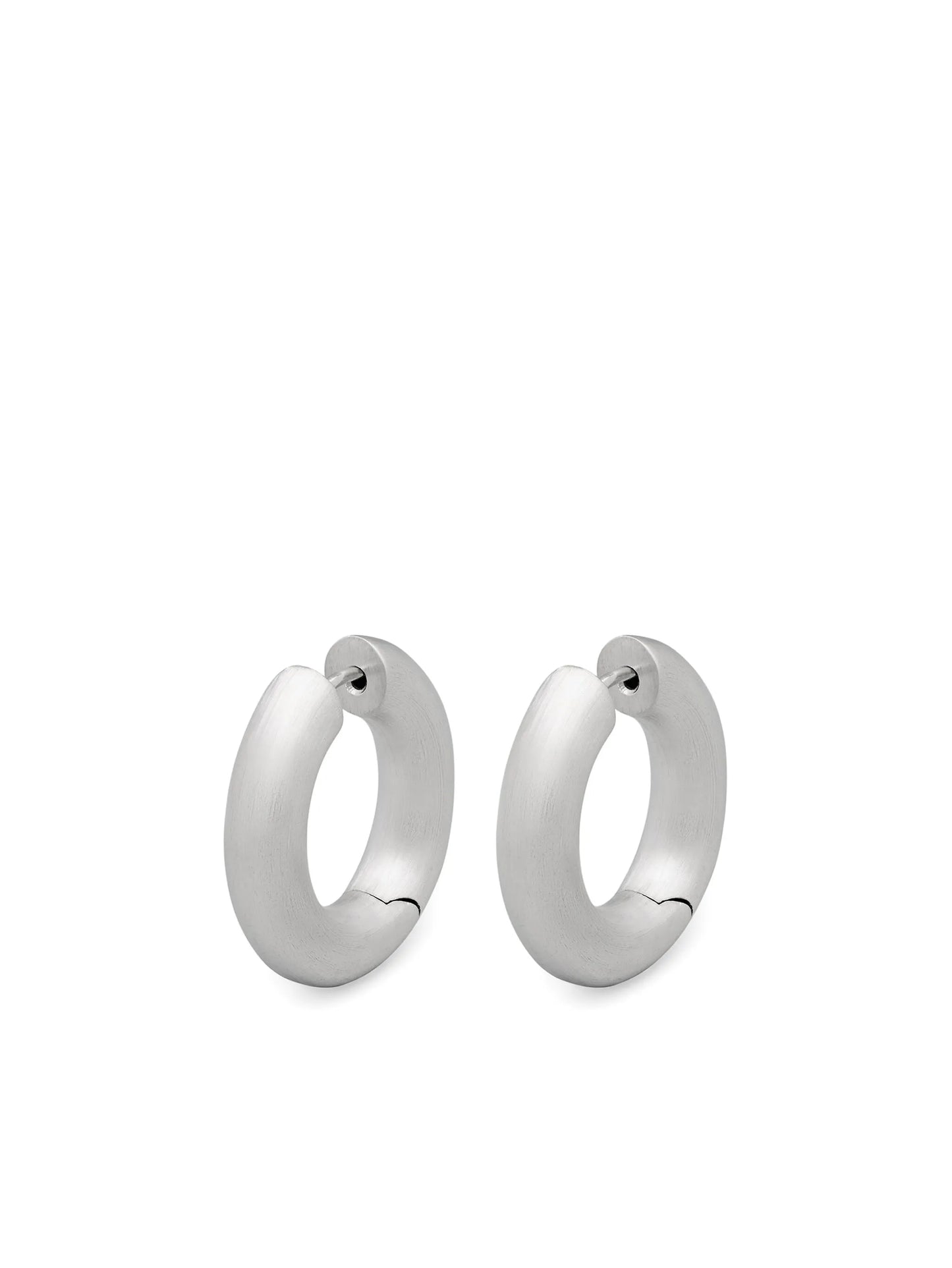 Chunky Hoops Satin earrings