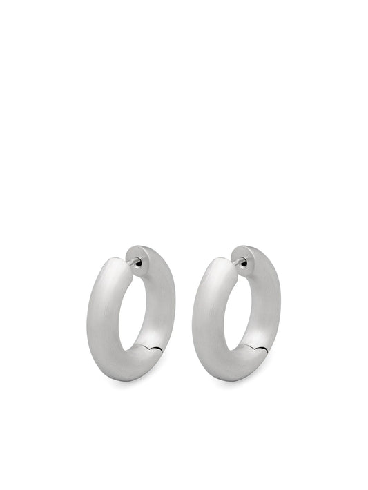 Chunky Hoops Satin earrings