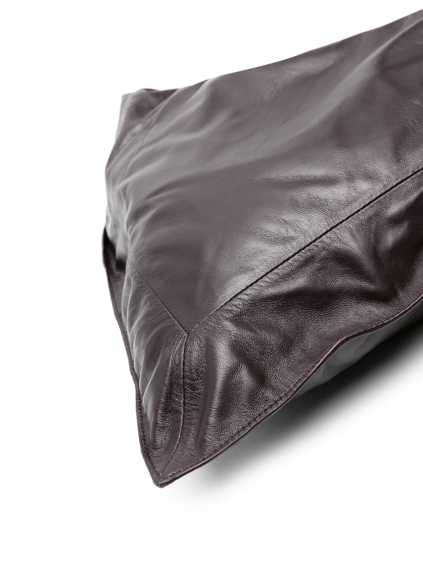 Scarf leather crossbody bag