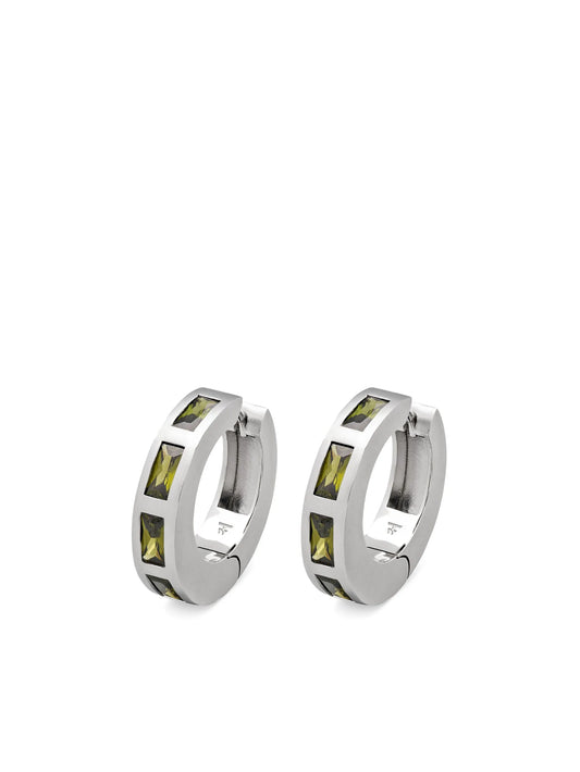 small arch hoop earrings