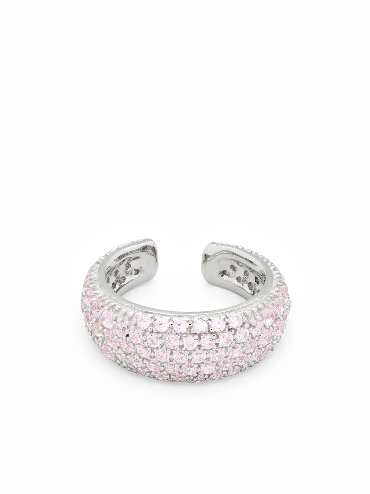 crystal-embellished thick ear cuff