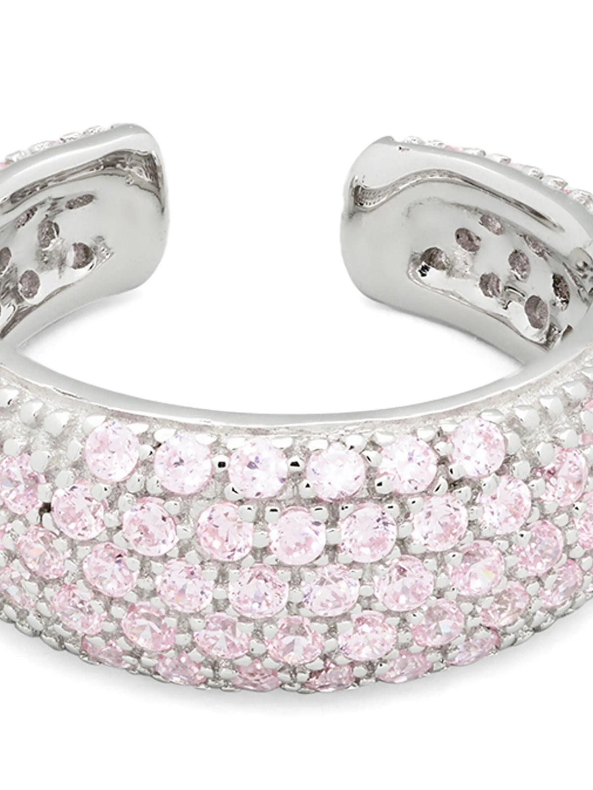 crystal-embellished thick ear cuff