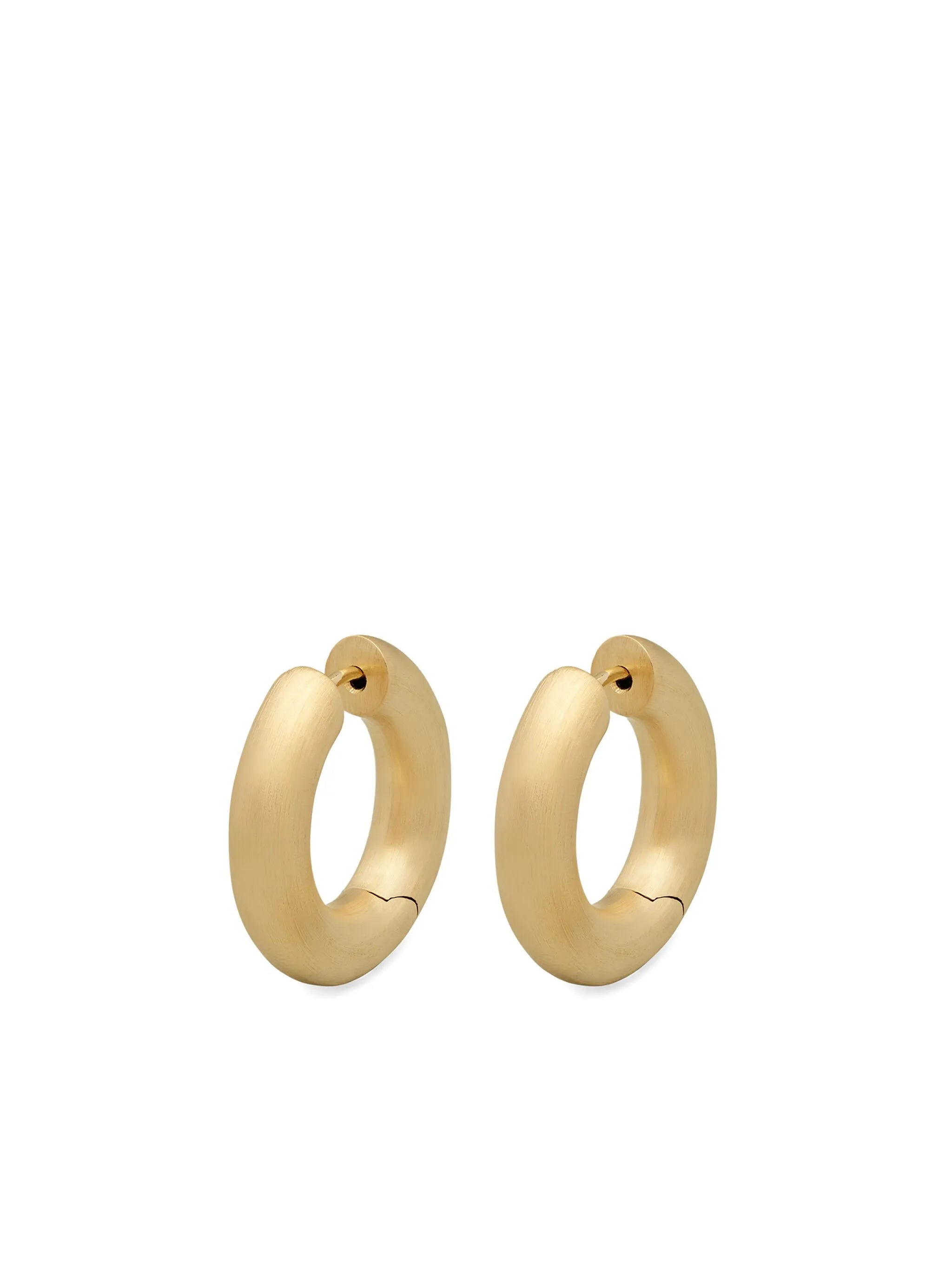 medium Chunky hoop earrings