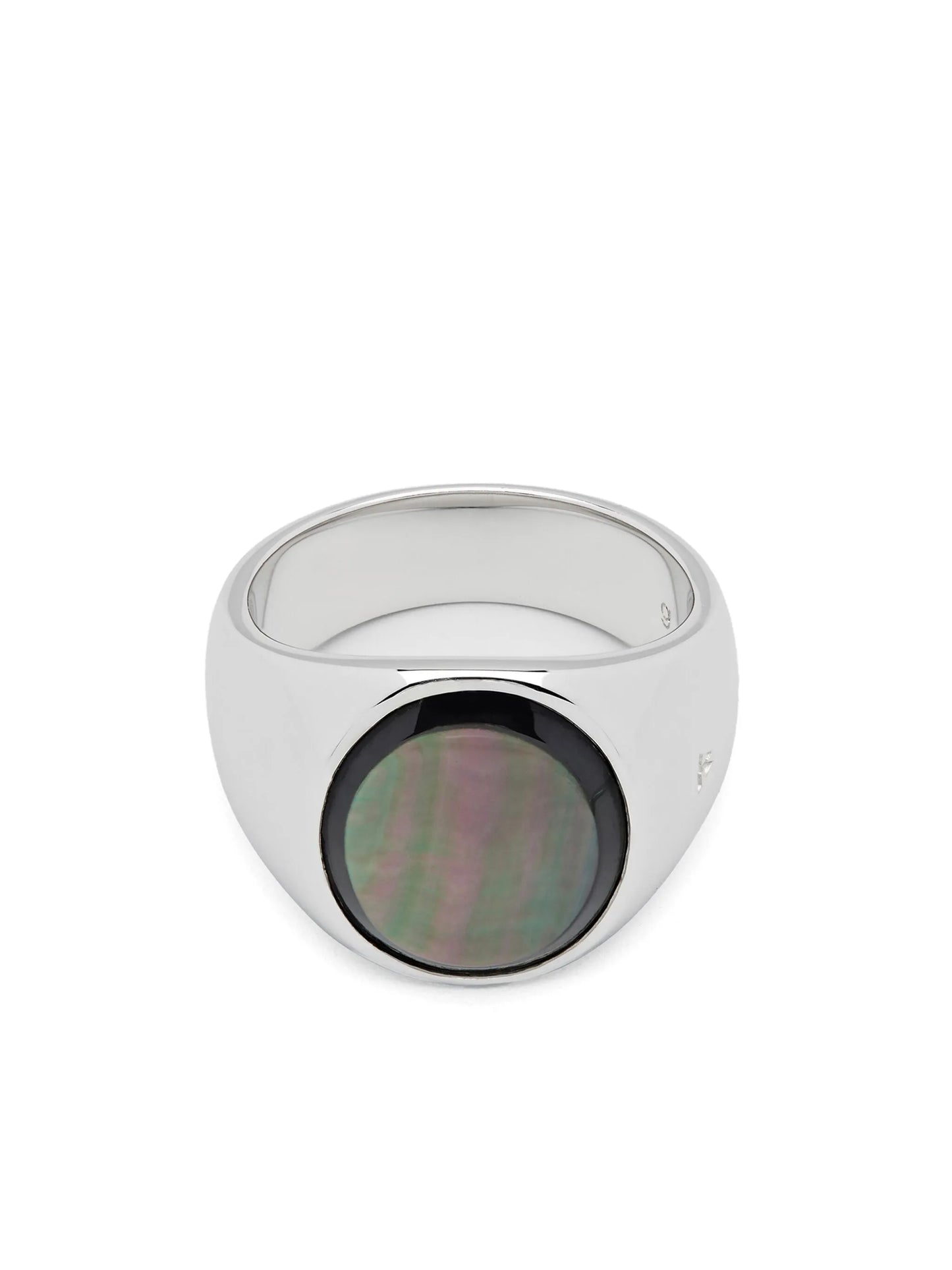 Oval signet ring