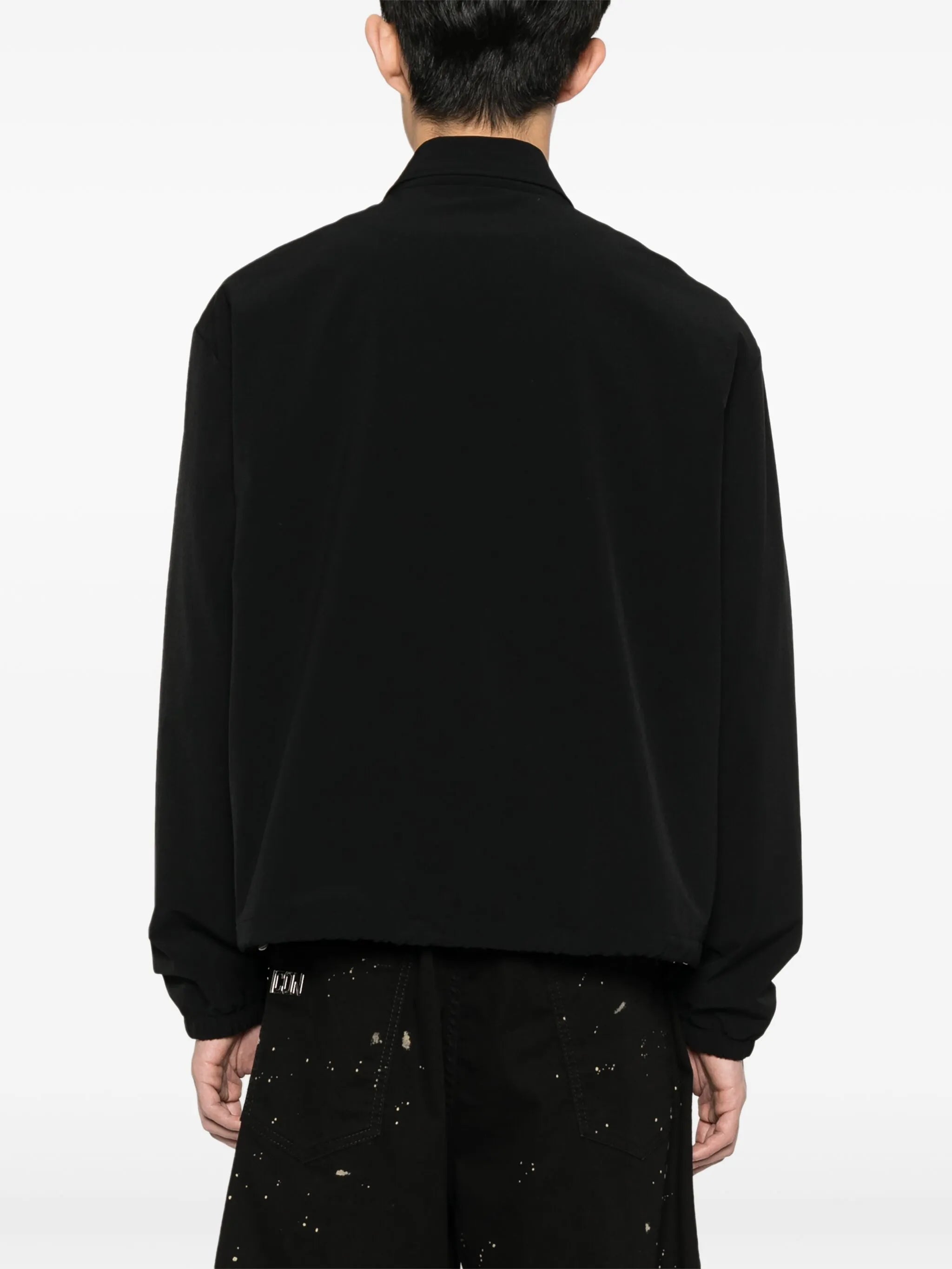 classic-collar padded jacket