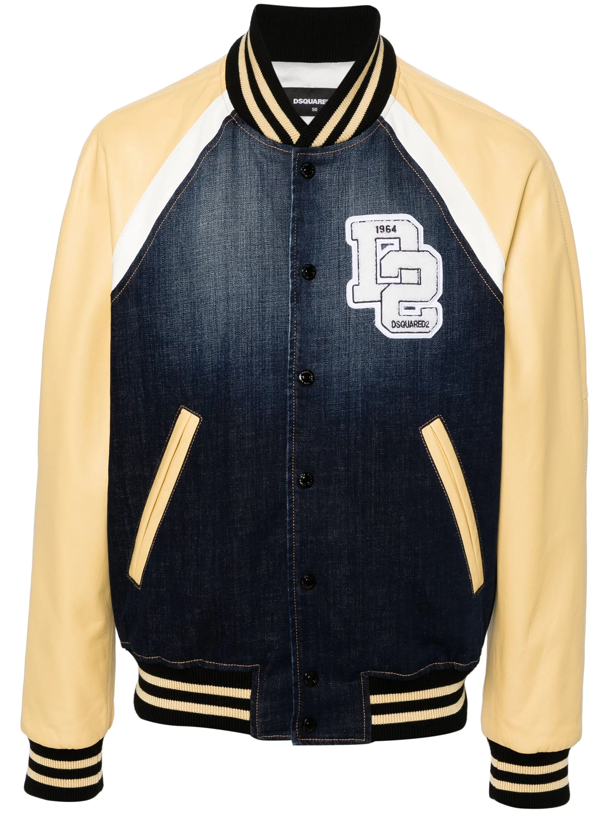 Street College panelled bomber jacket