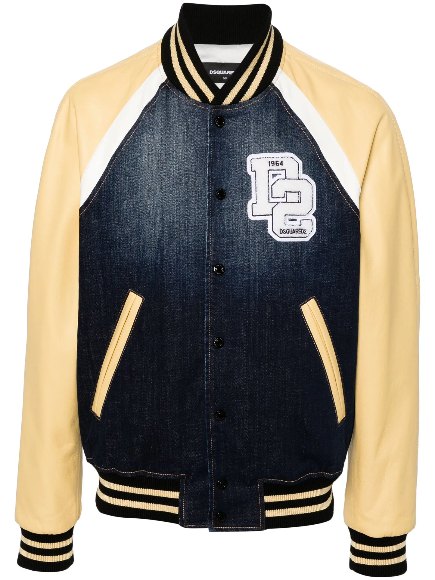 Street College panelled bomber jacket