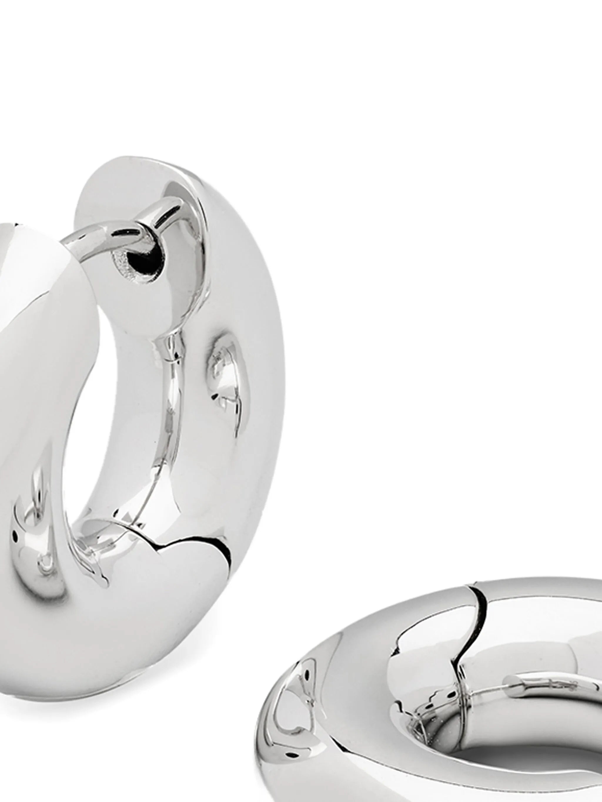 small Chunky hoop earrings