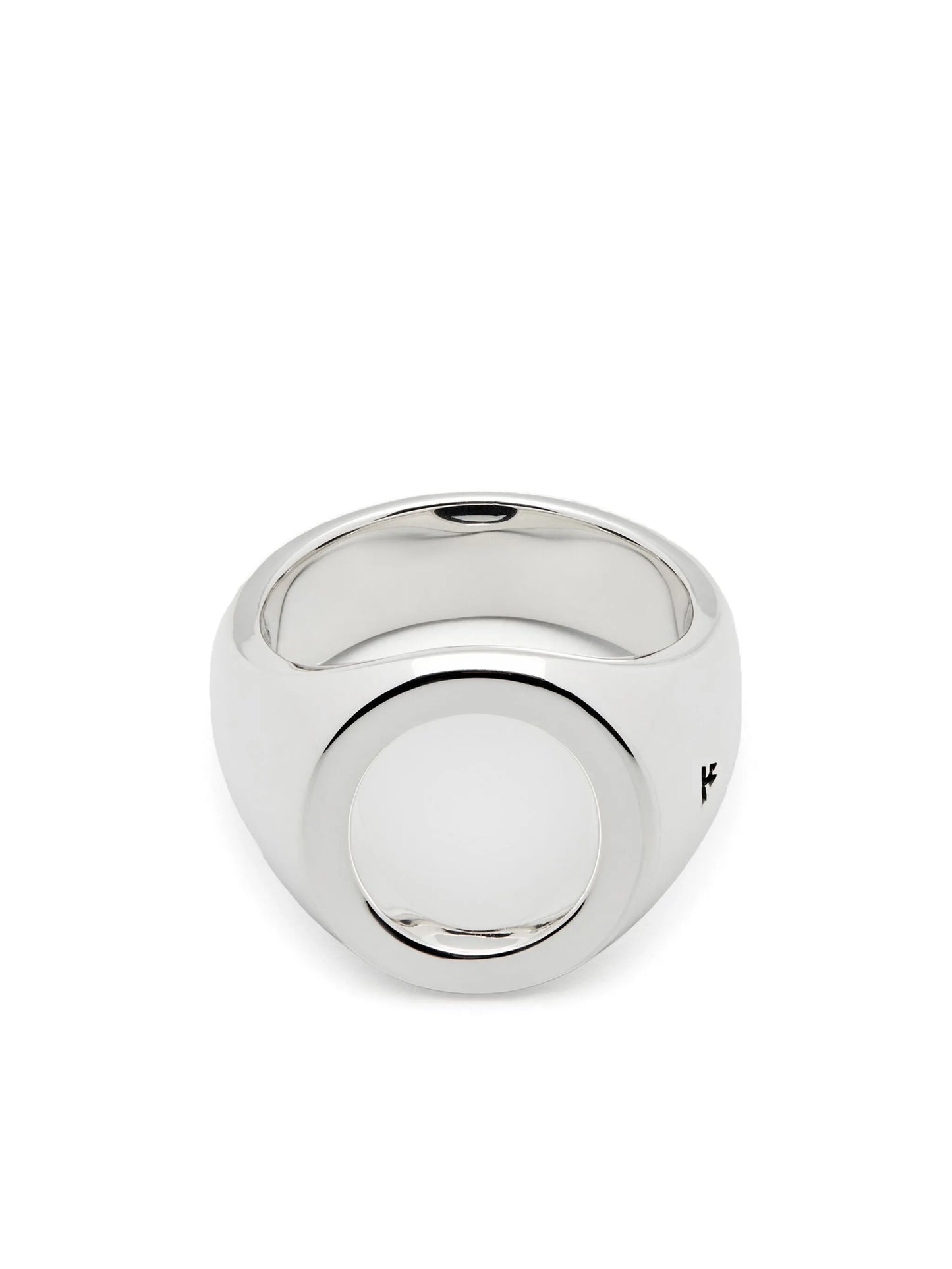 Oval Open signet ring