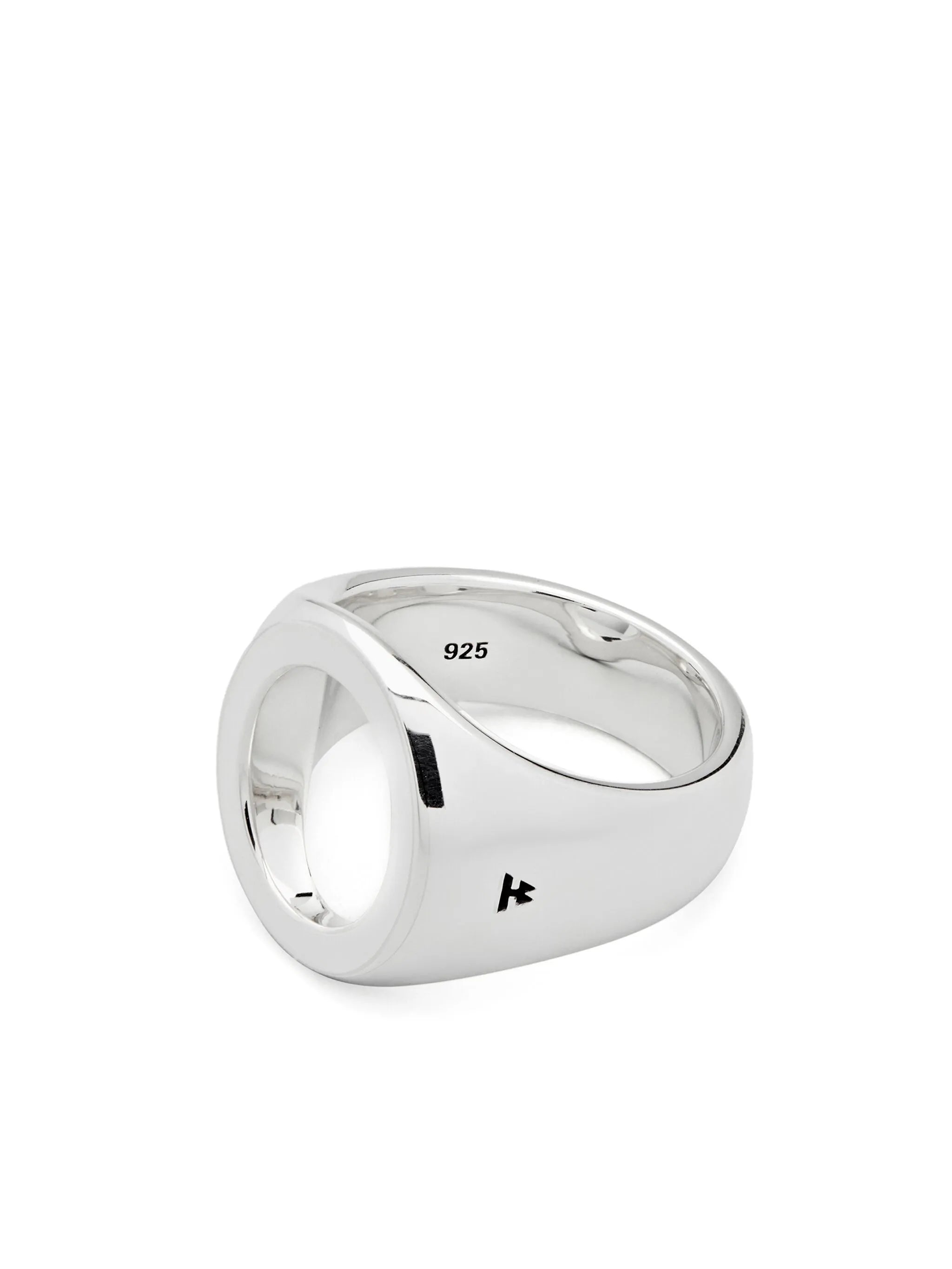 Oval Open signet ring