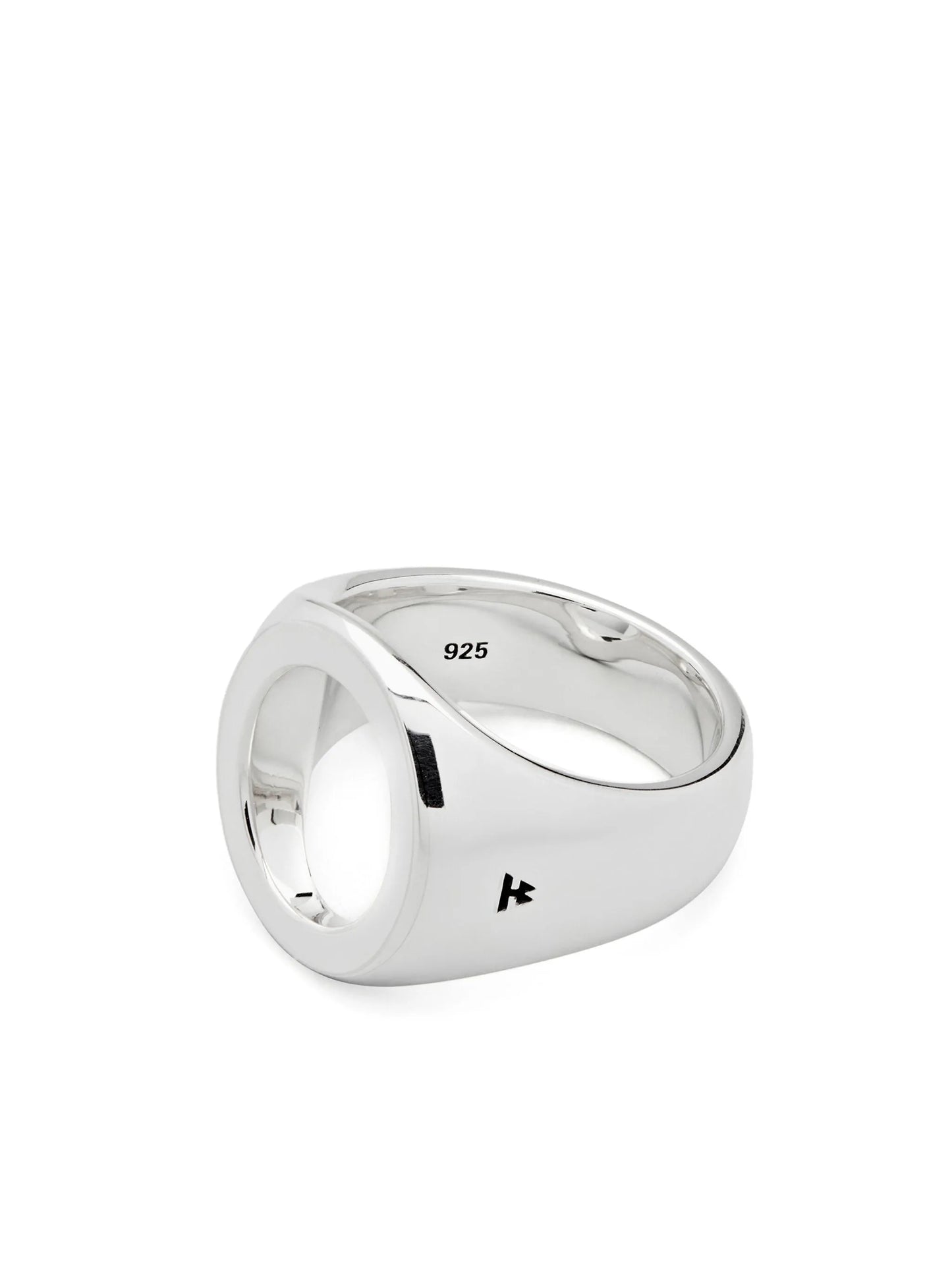 Oval Open signet ring