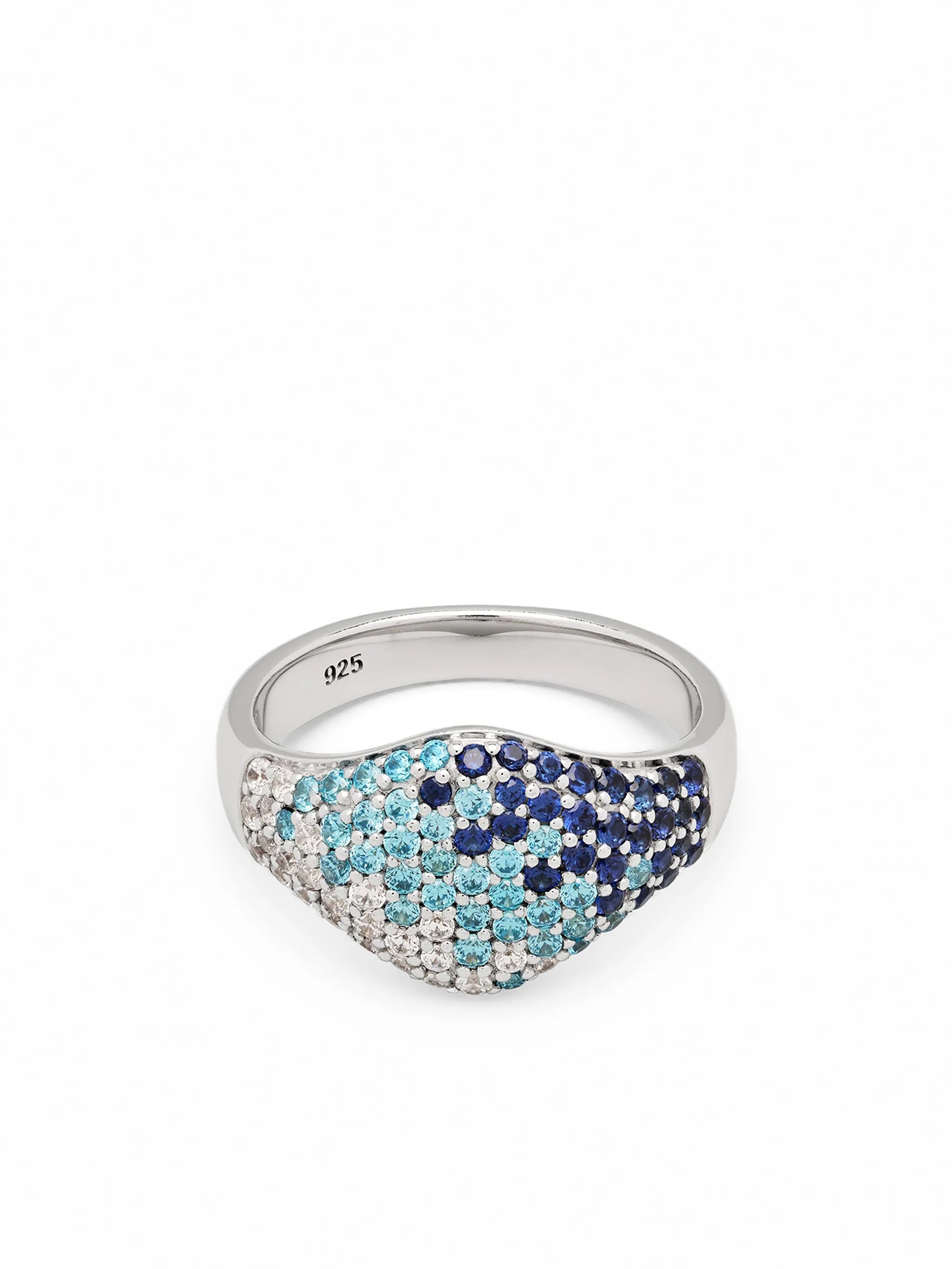 mini Oval cocktail ring