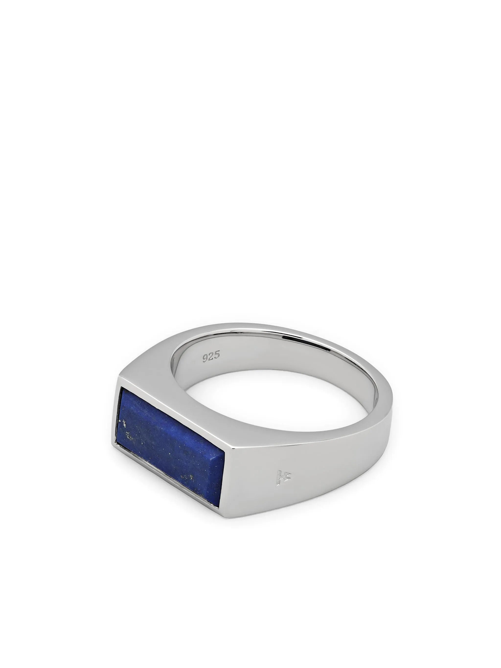 lapis lazuli peaky ring