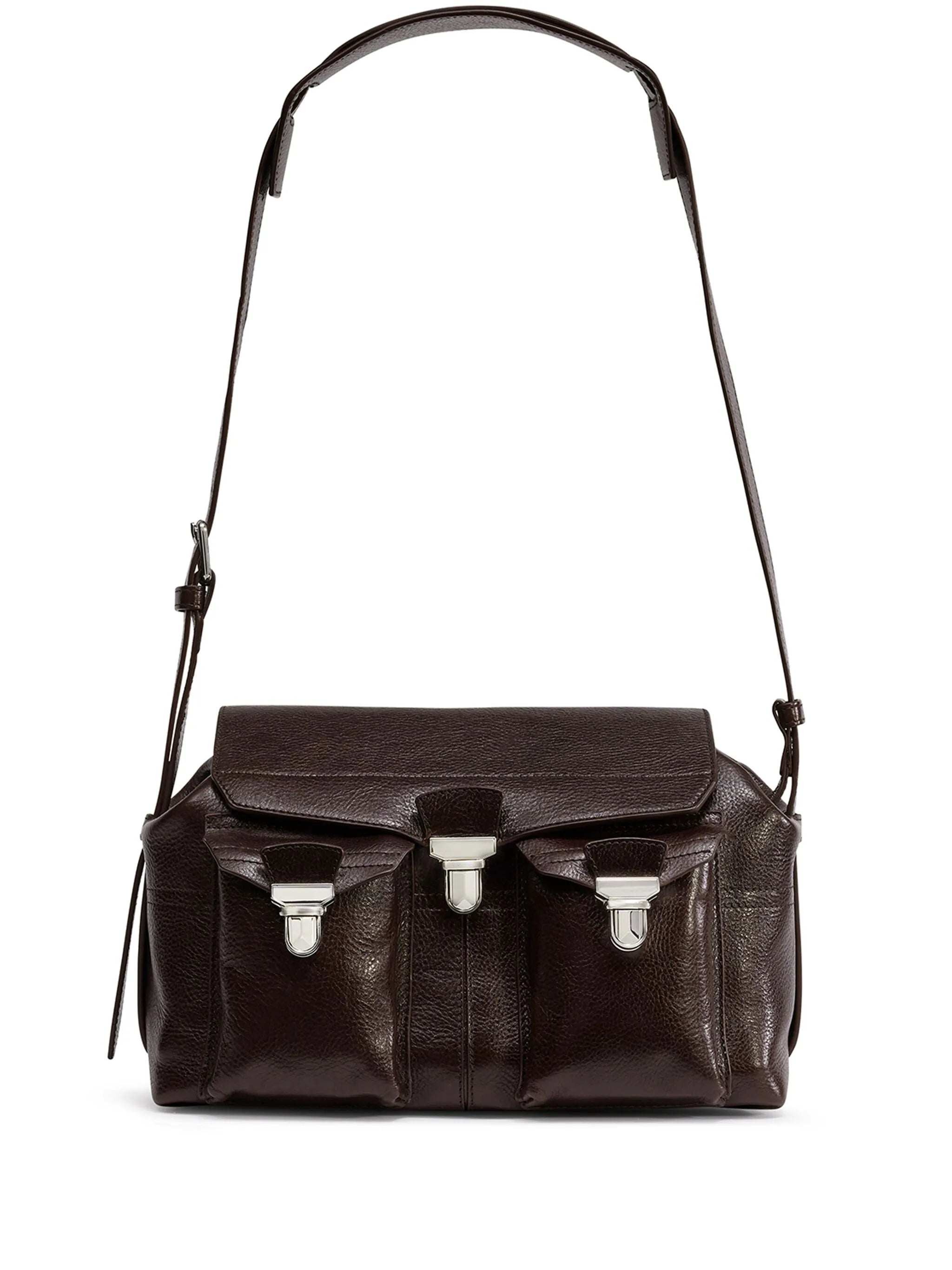 medium Gear bag in leather