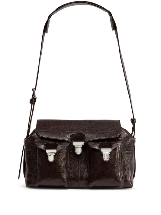 medium Gear bag in leather