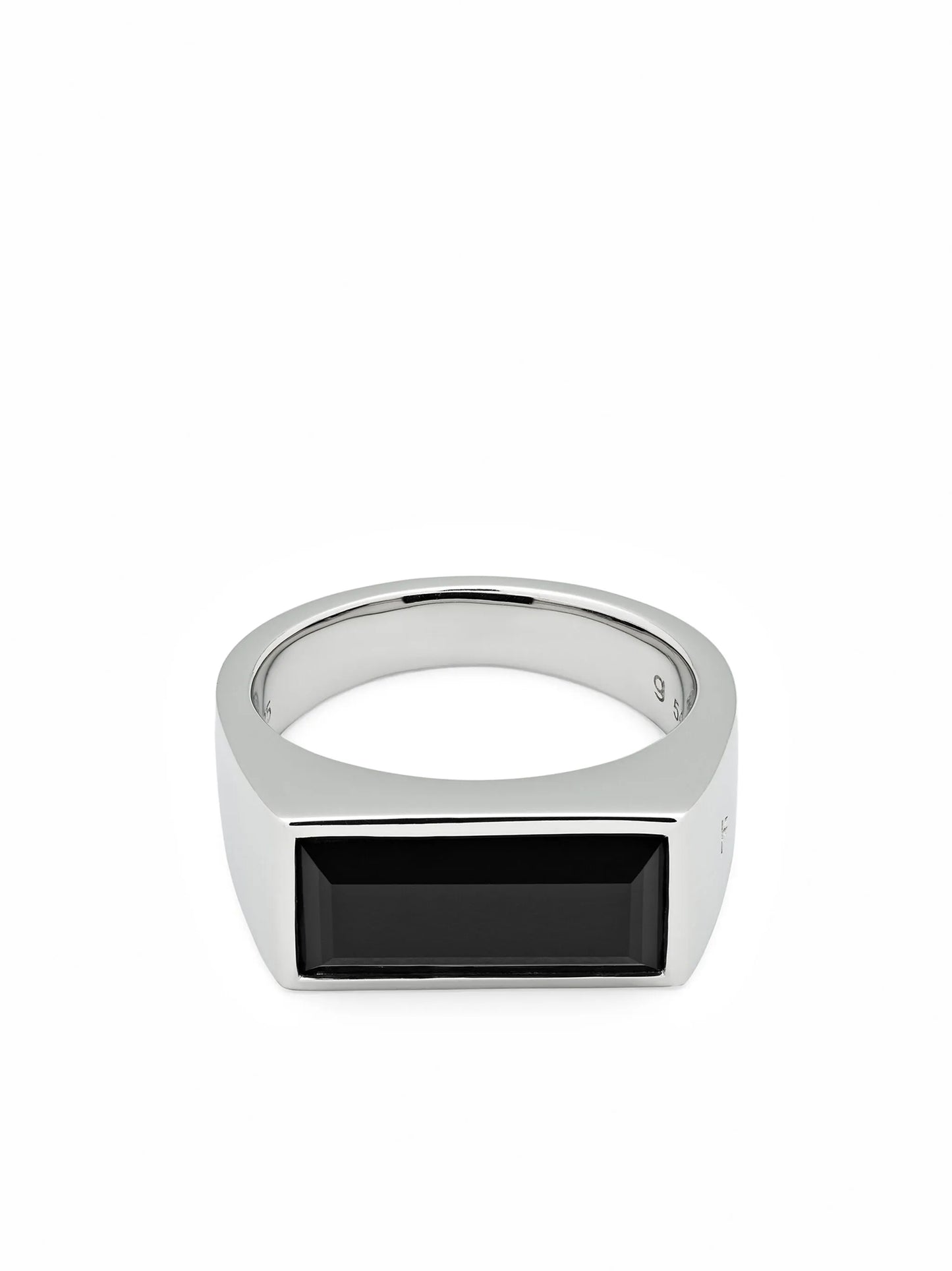 onyx stone peaky ring