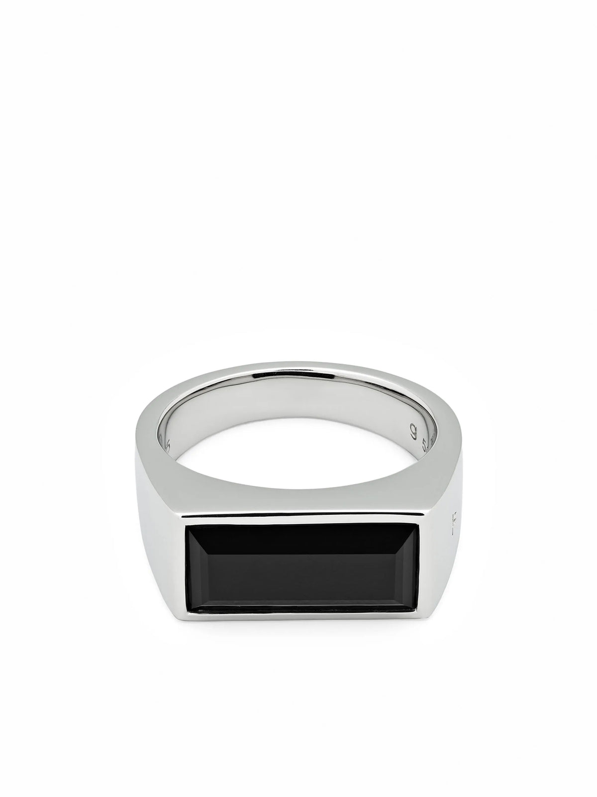 onyx stone peaky ring