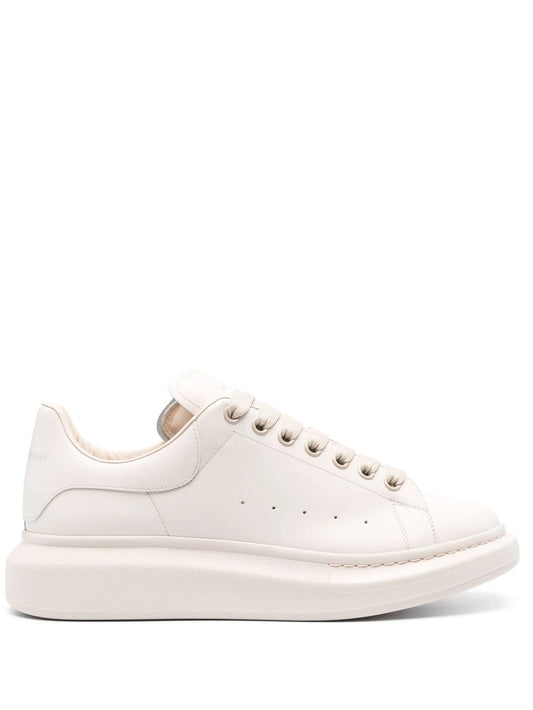 Oversized leather sneakers