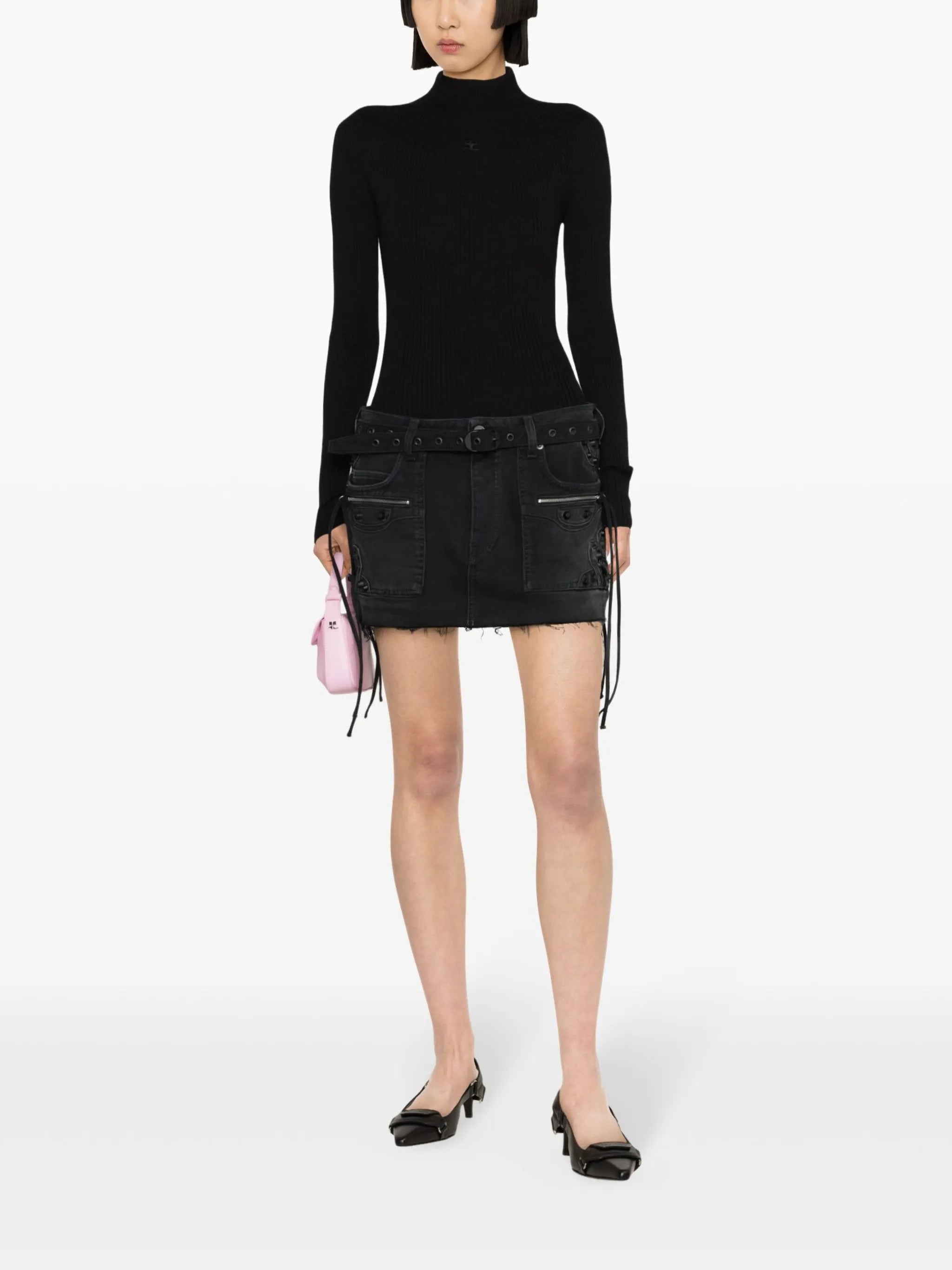 Solar ribbed jumper