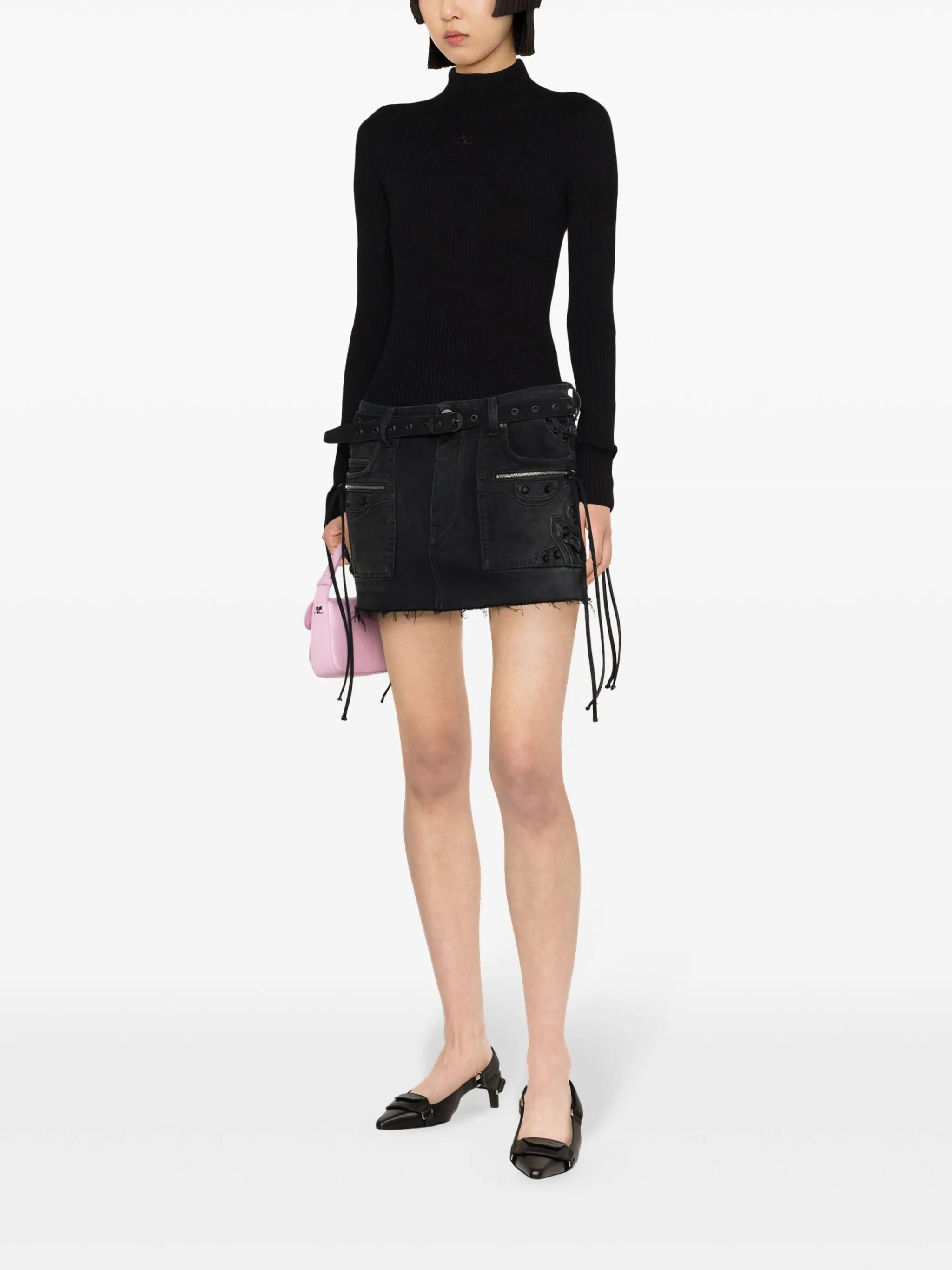 Solar ribbed jumper