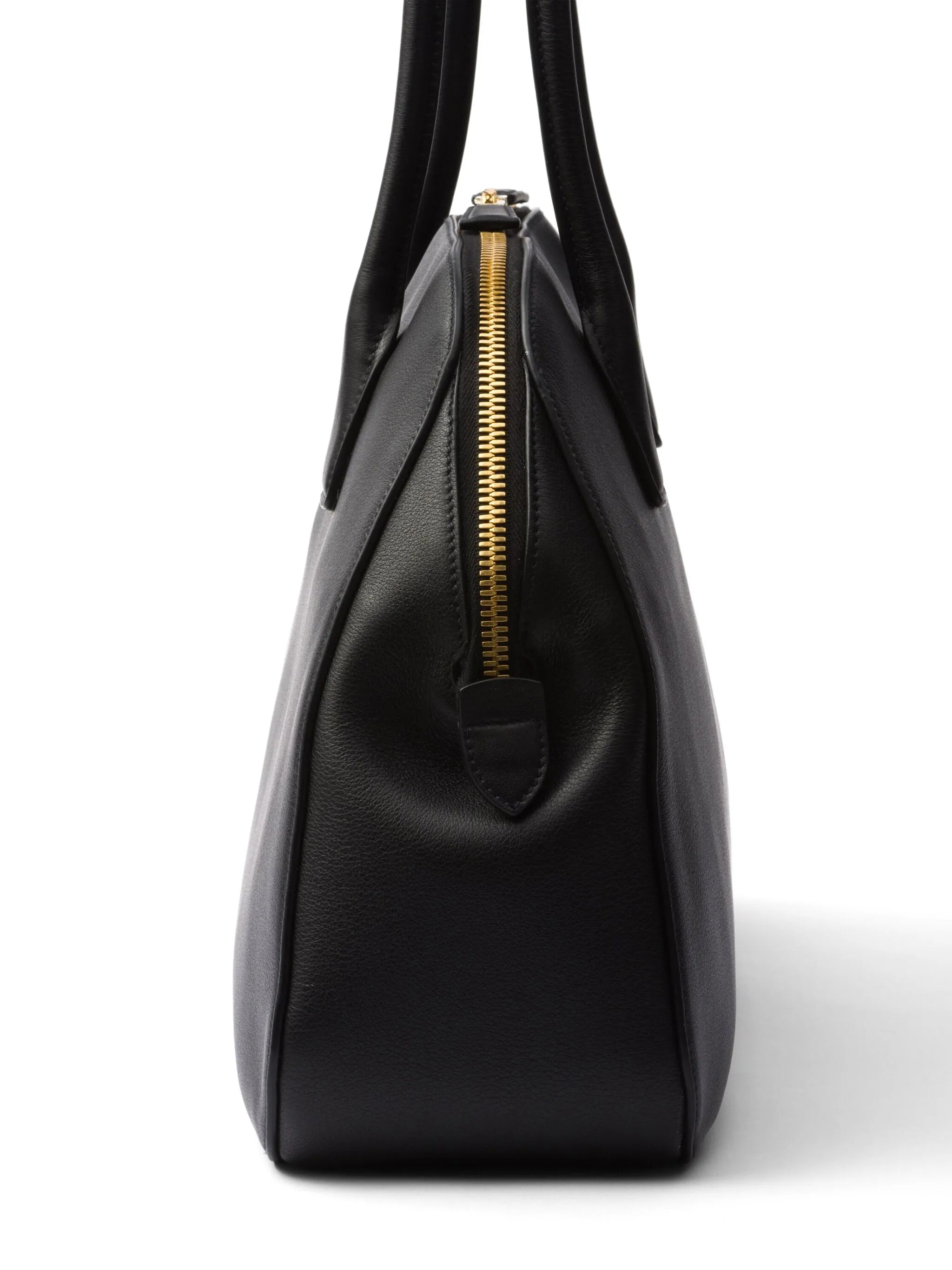 large leather tote bag