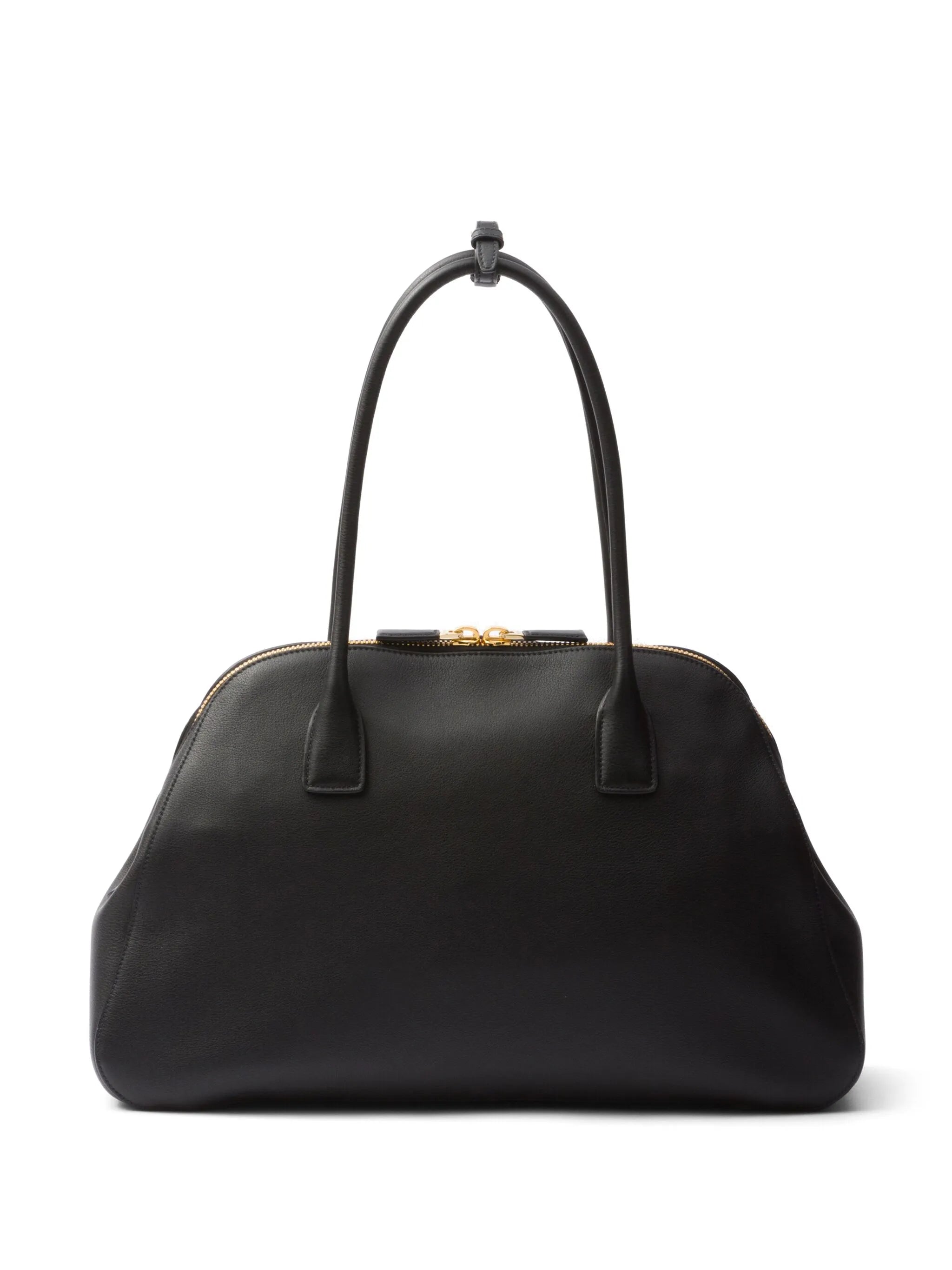 large leather tote bag