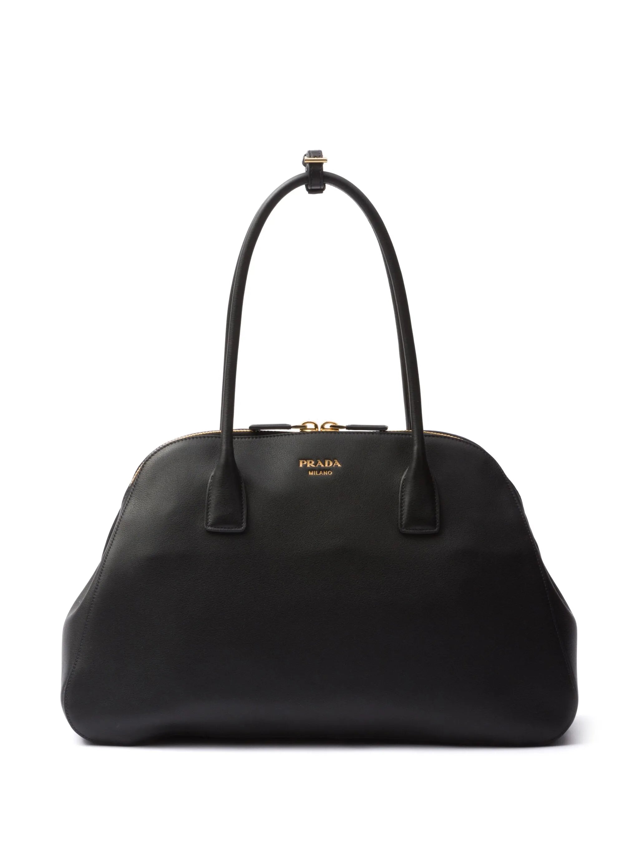 large leather tote bag