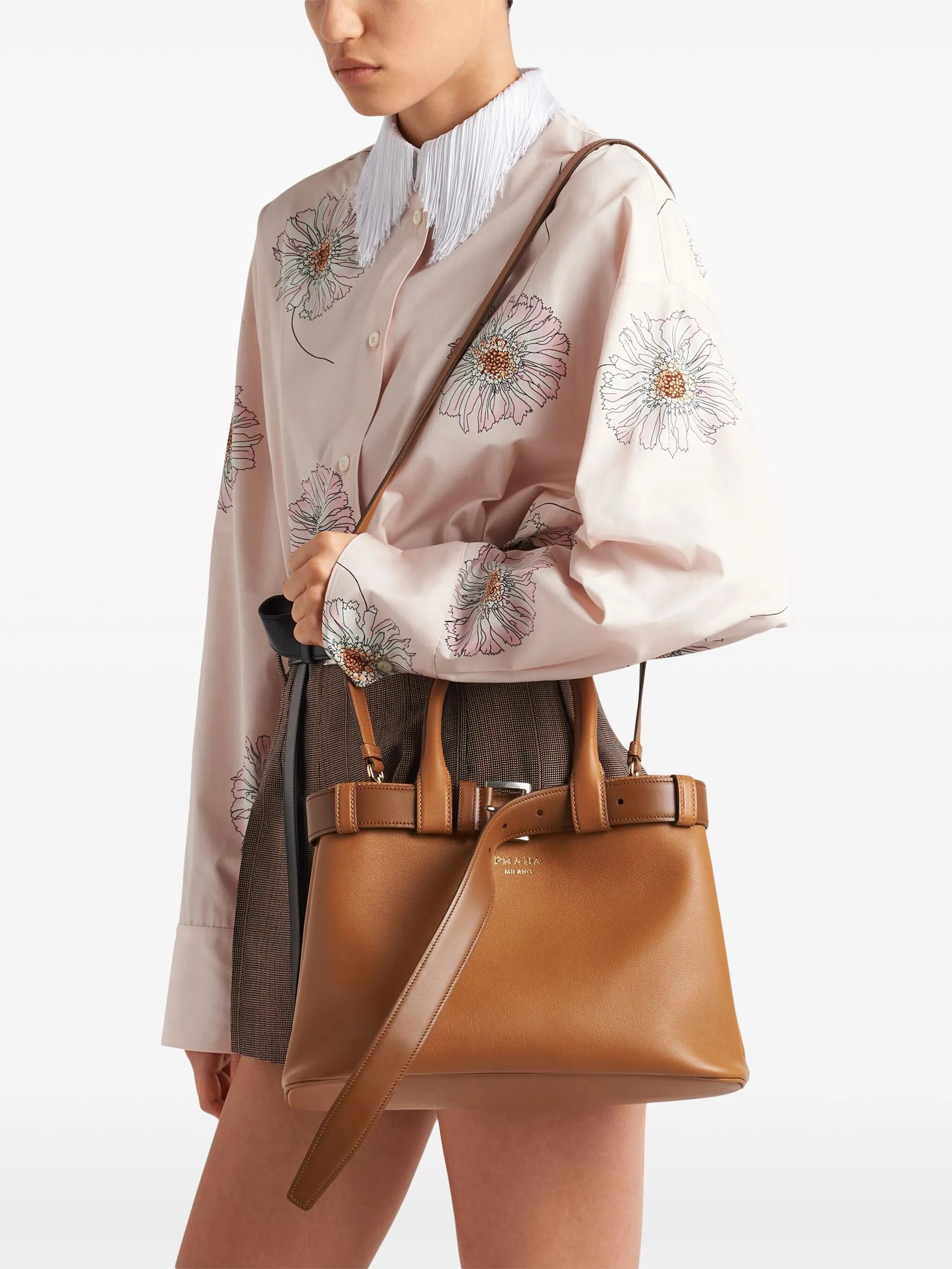 small Buckle tote bag