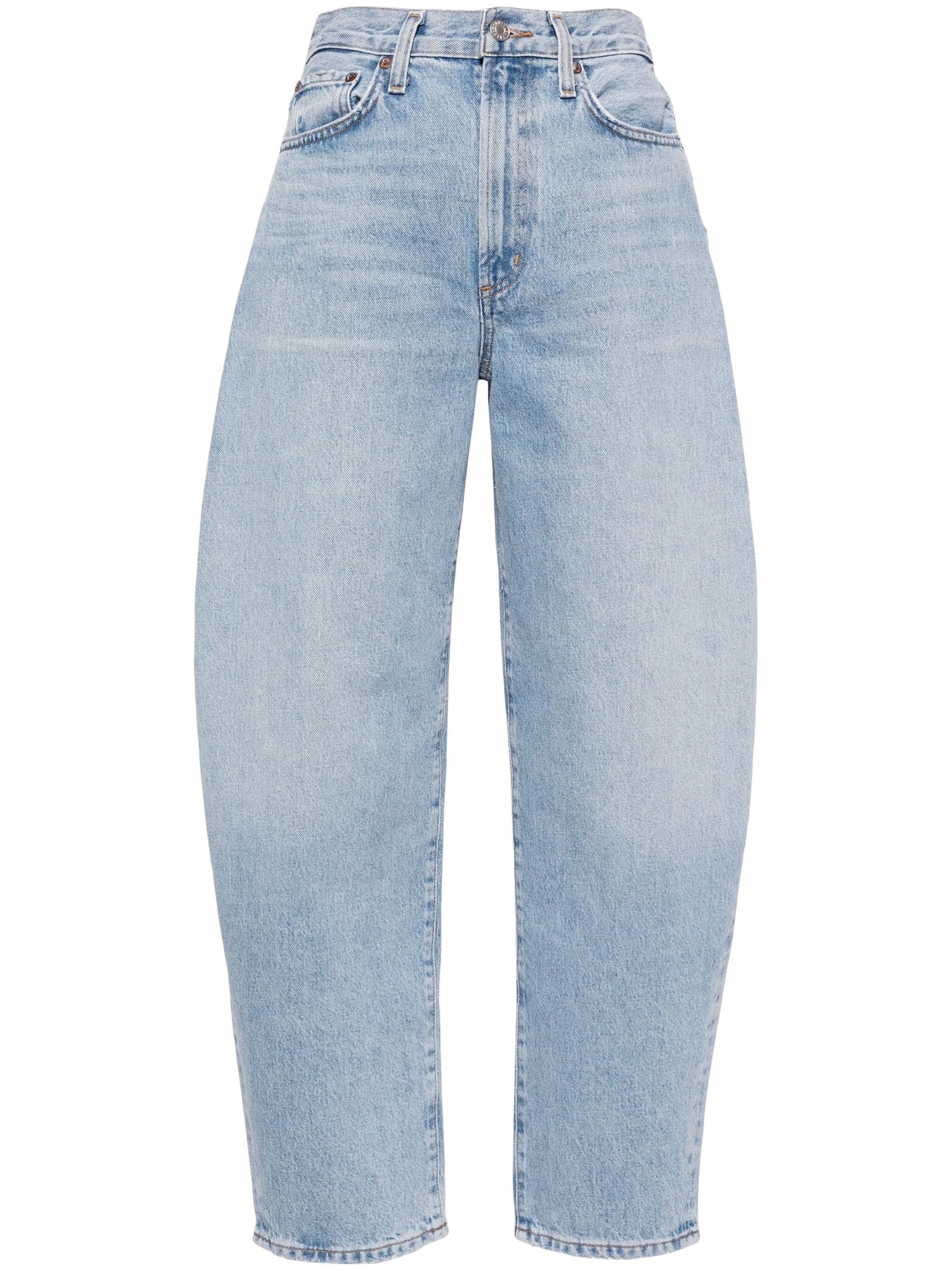 Balloon high-rise jeans