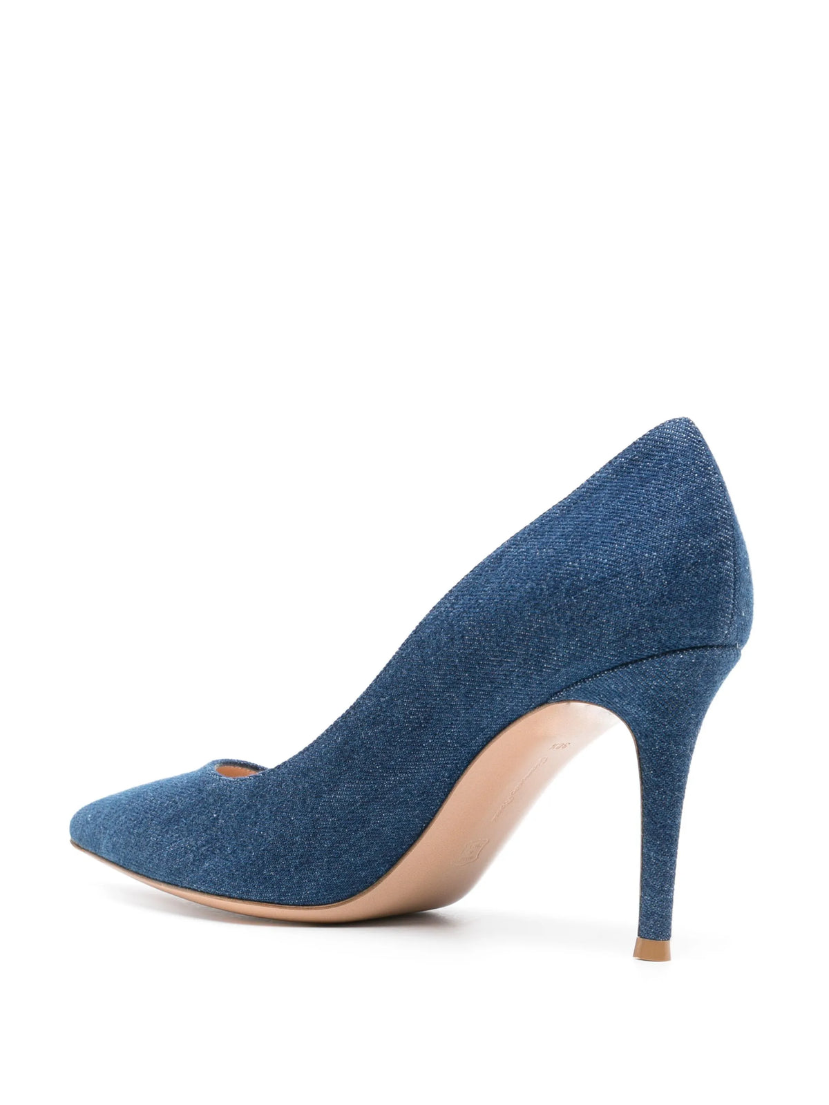 Gianvito 85mm denim pumps